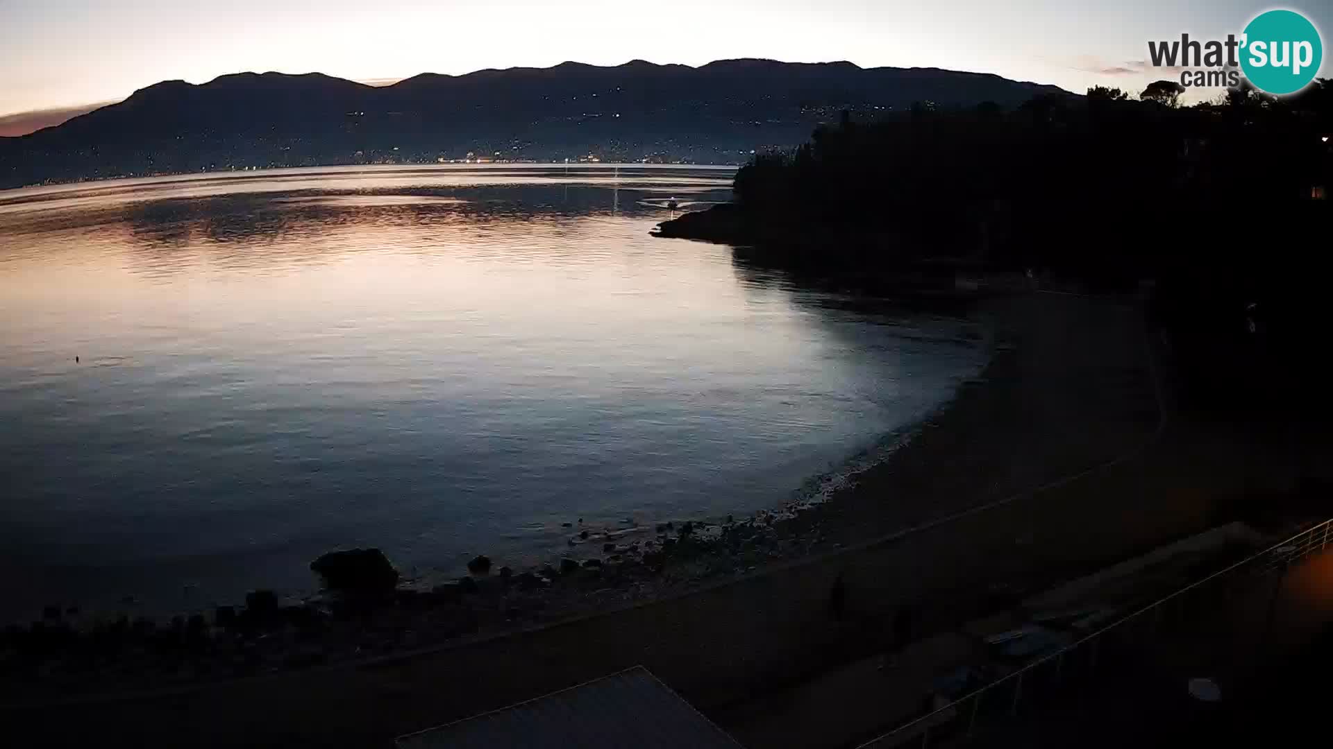 Reka Spletna kamera plaža pri Bazenih Kantrida