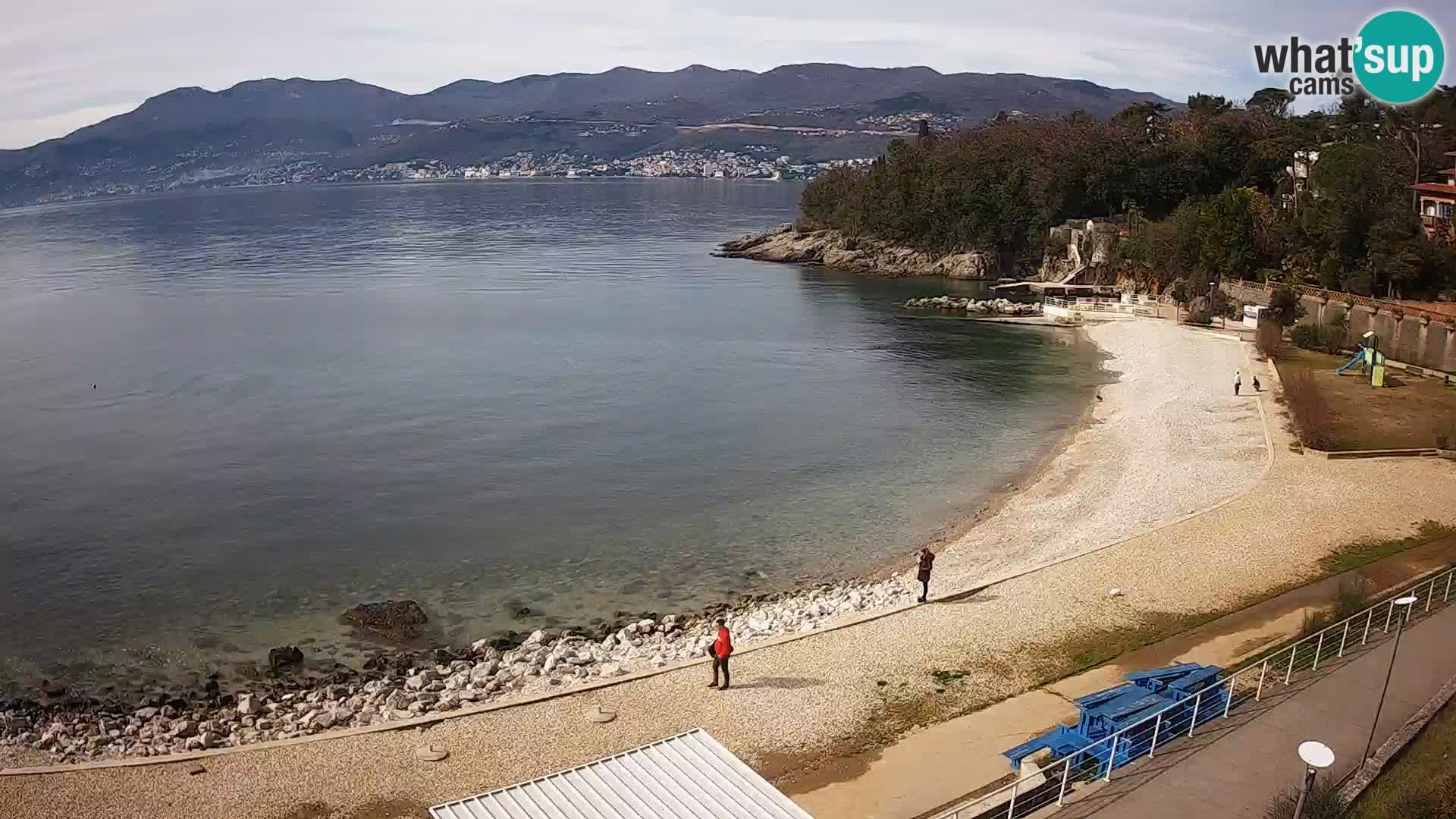Rijeka Live webcam piscinas de playa Kantrida