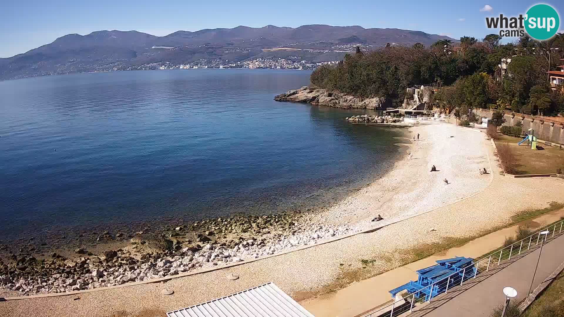 Rijeka Live webcam piscinas de playa Kantrida