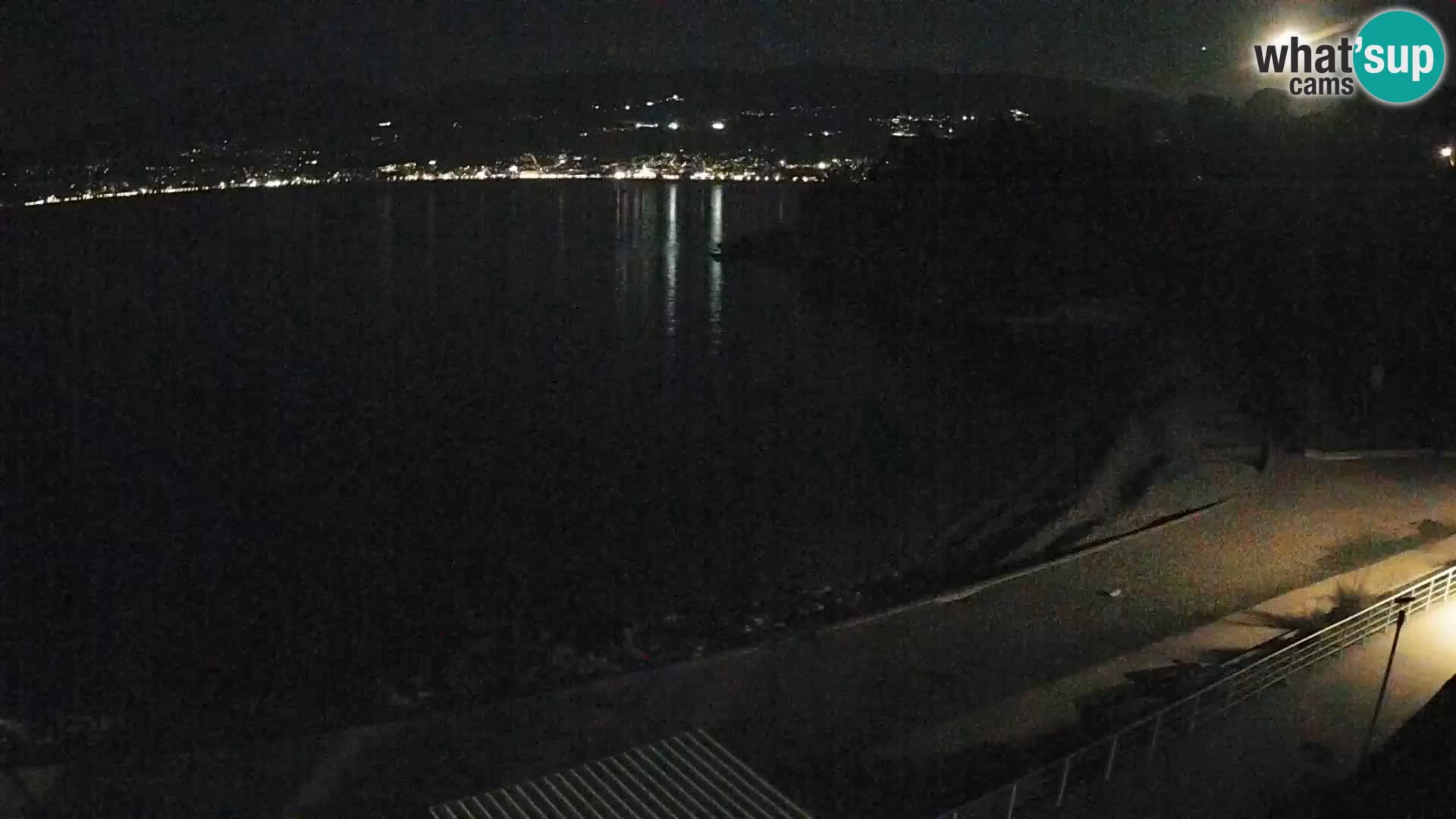 Rijeka web kamera plaža pri Bazenih Kantrida