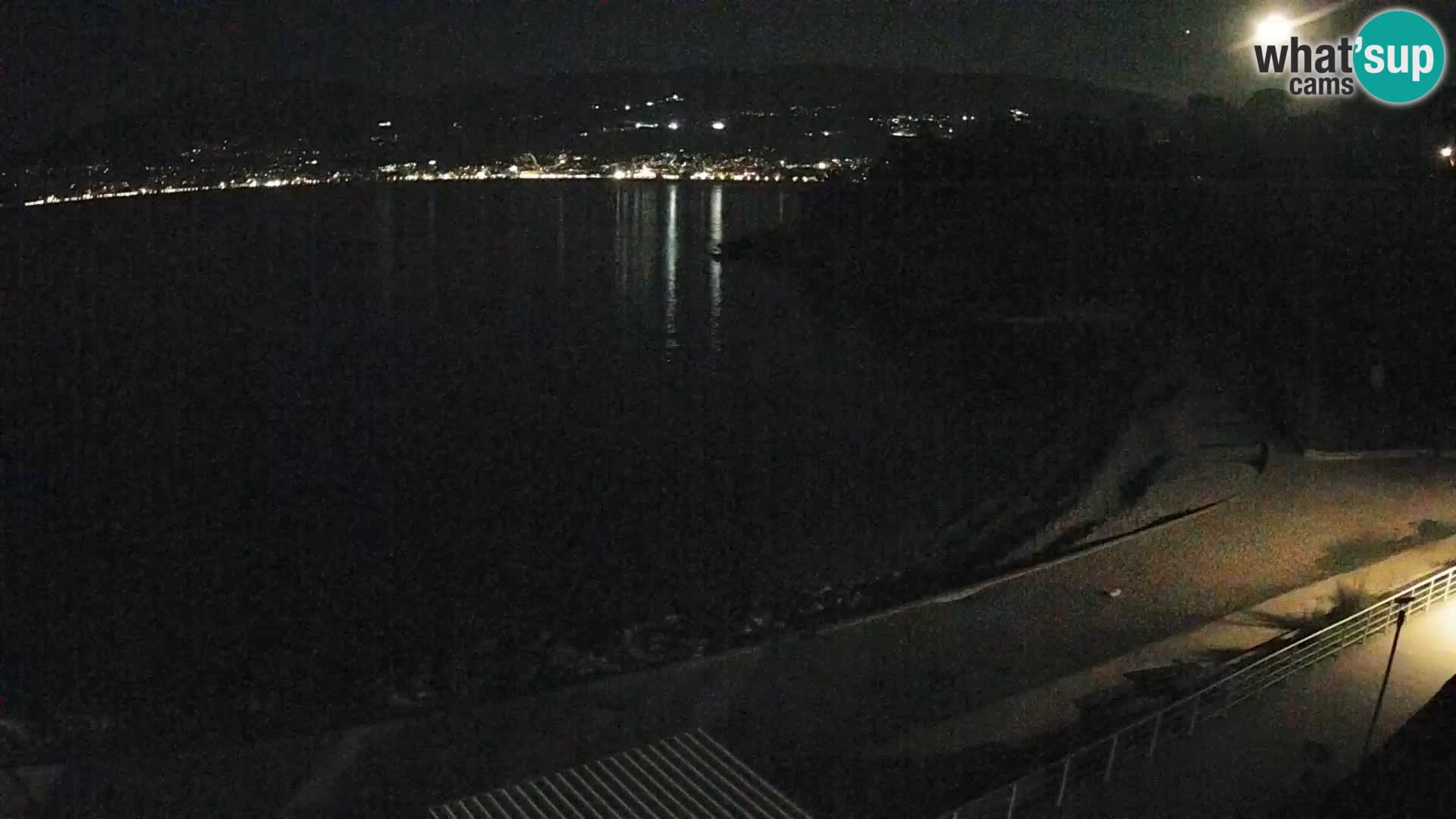 Rijeka web kamera plaža pri Bazenih Kantrida