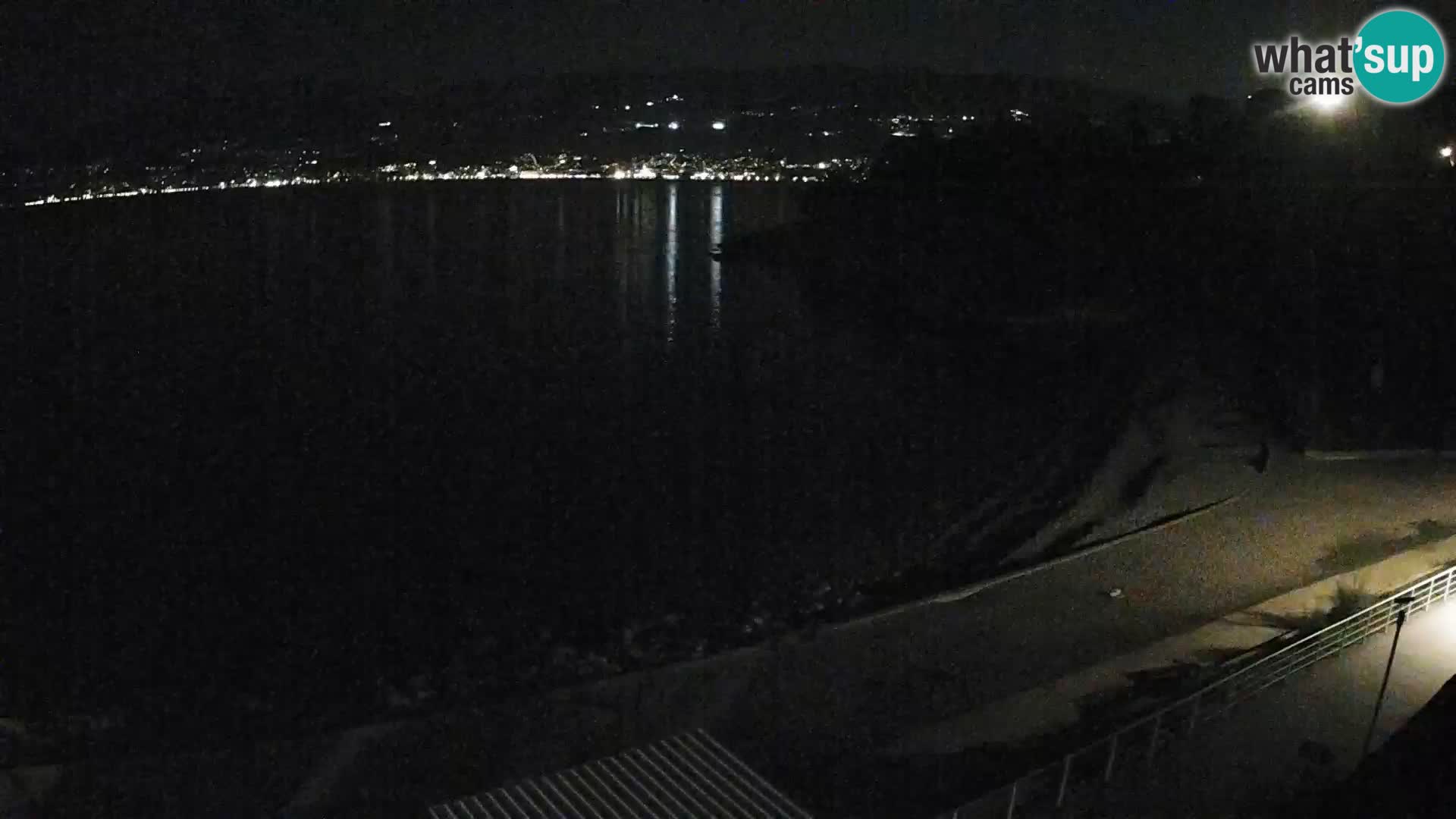 Rijeka web kamera plaža pri Bazenih Kantrida