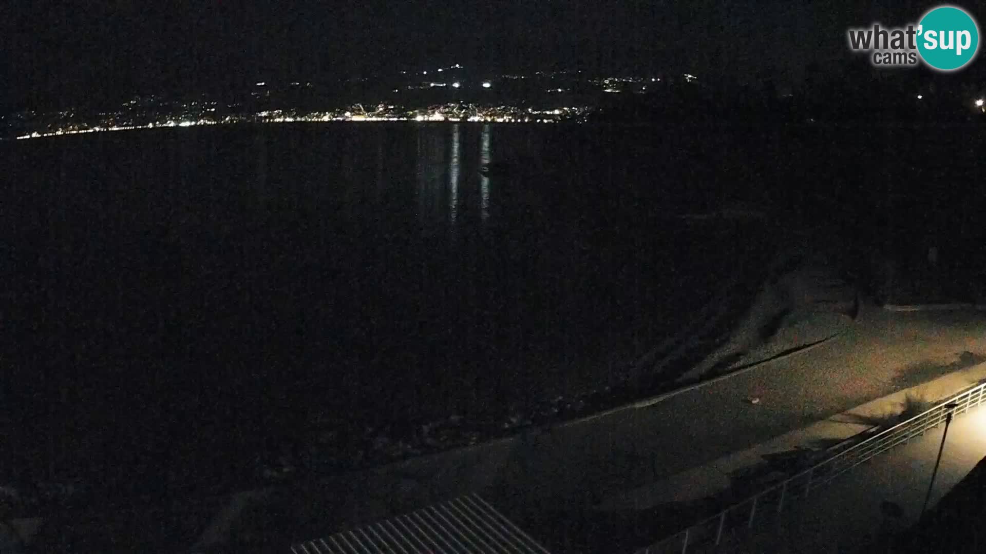 Rijeka web kamera plaža pri Bazenih Kantrida