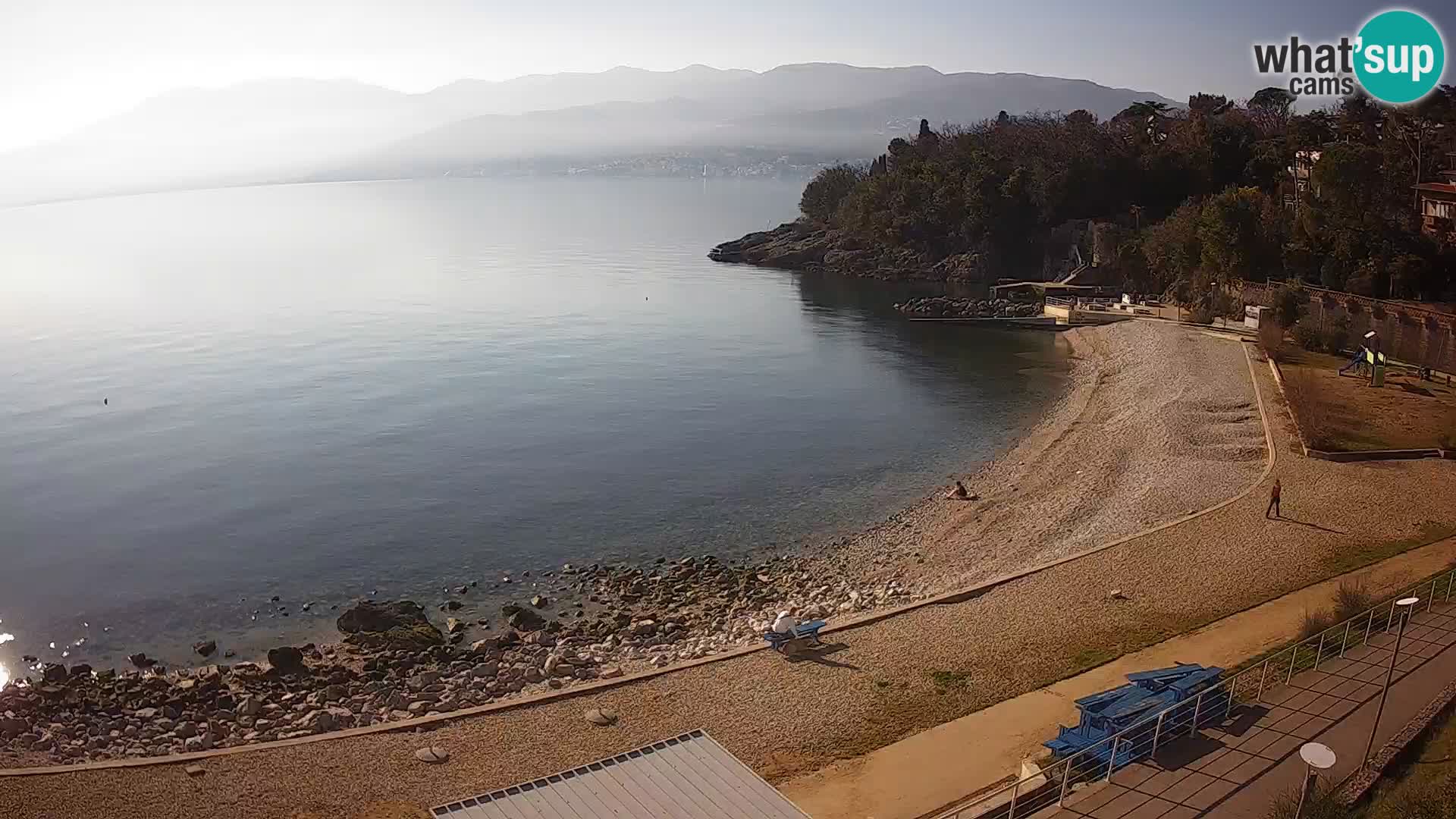 Rijeka Live webcam piscinas de playa Kantrida