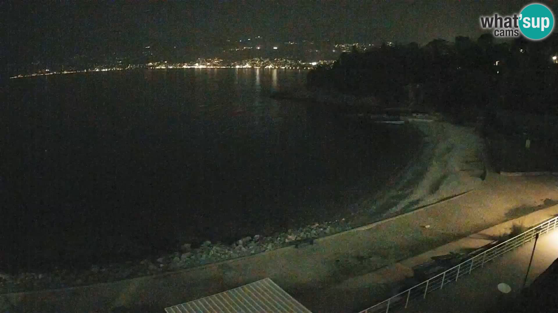 Reka Spletna kamera  plaža pri Bazenih Kantrida