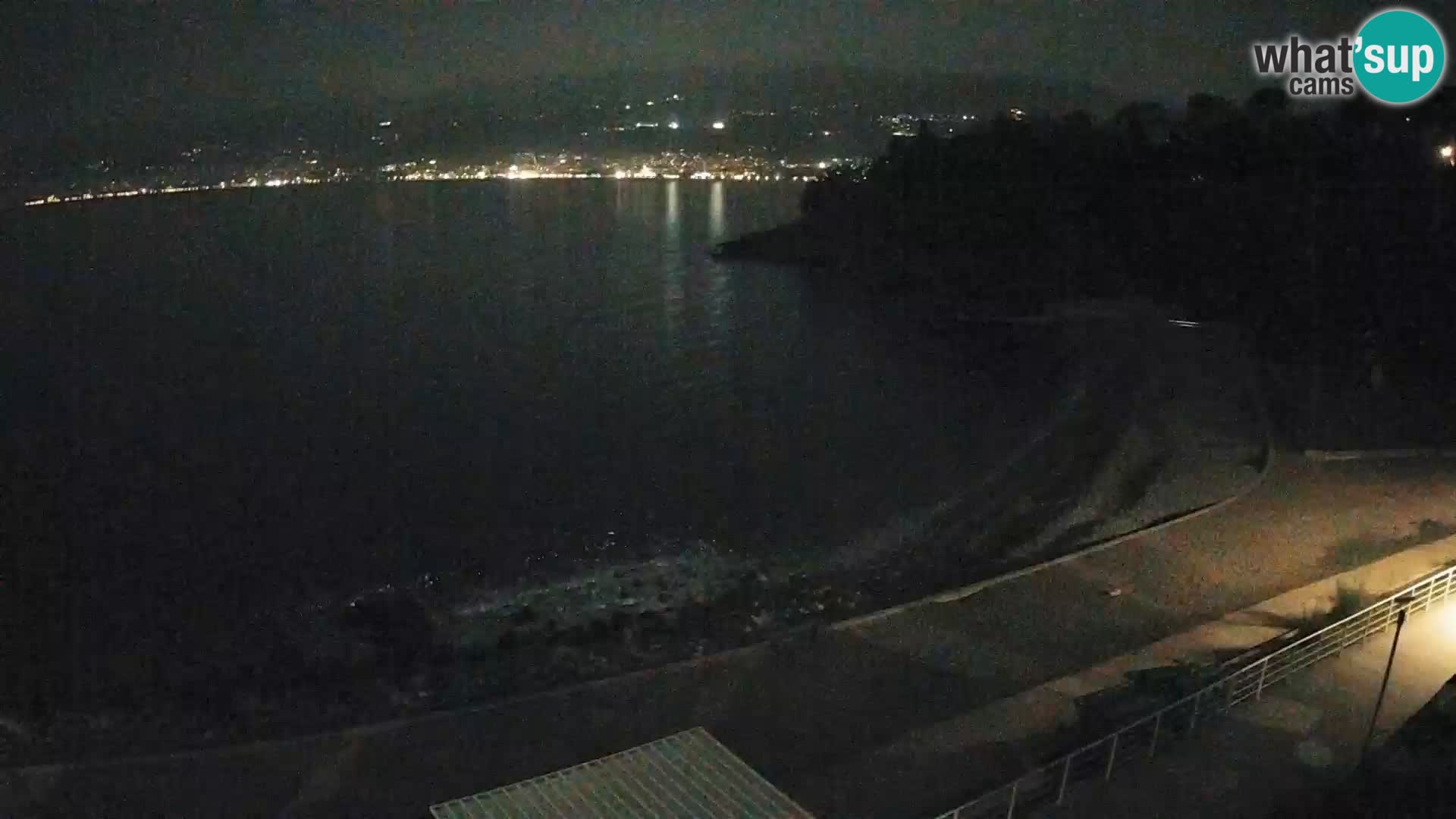 Rijeka web kamera plaža pri Bazenih Kantrida