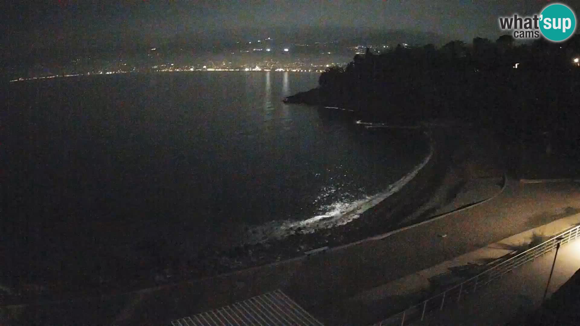 Rijeka web kamera plaža pri Bazenih Kantrida