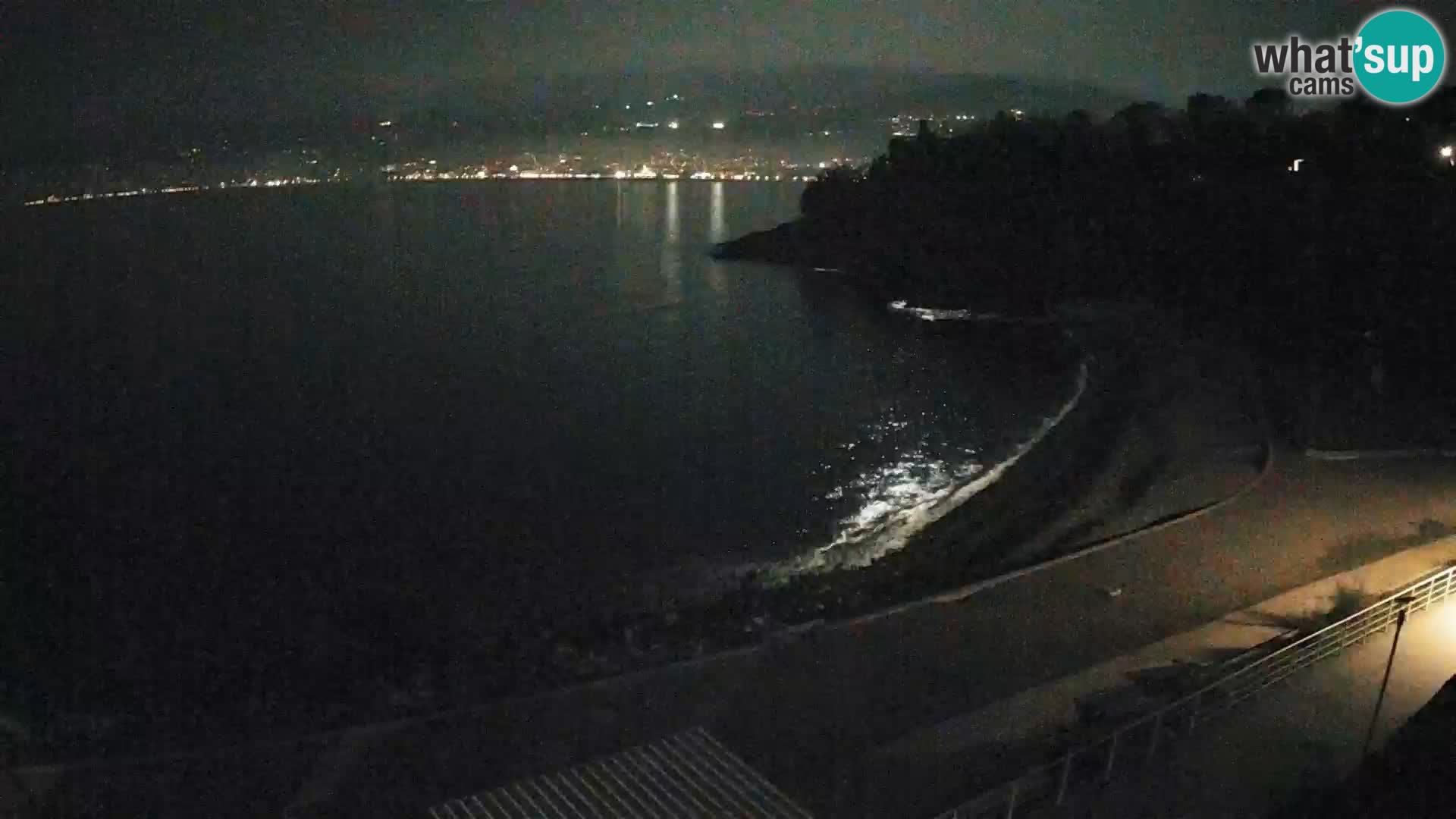 Rijeka web kamera plaža pri Bazenih Kantrida