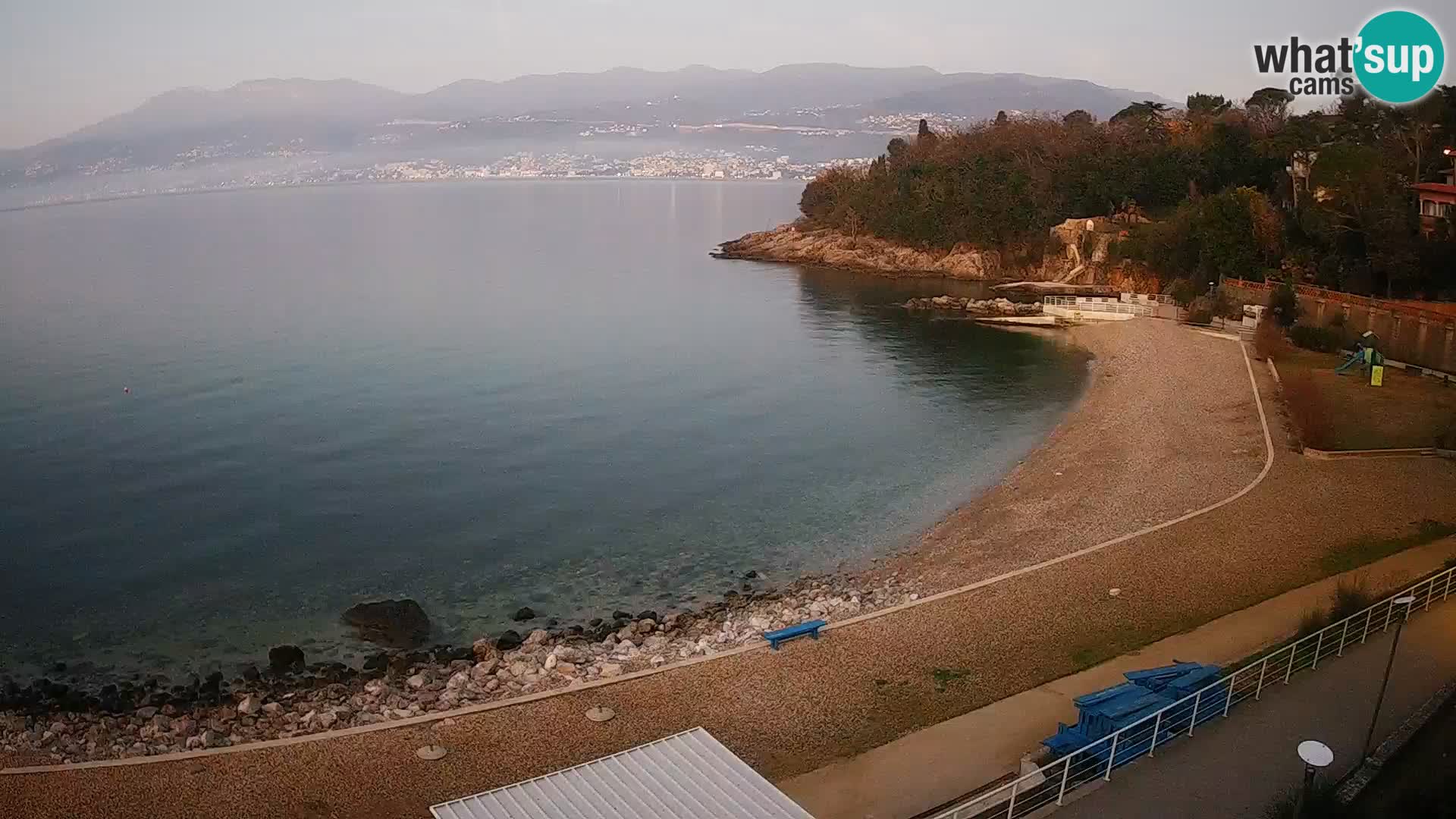 Rijeka Live webcam piscinas de playa Kantrida
