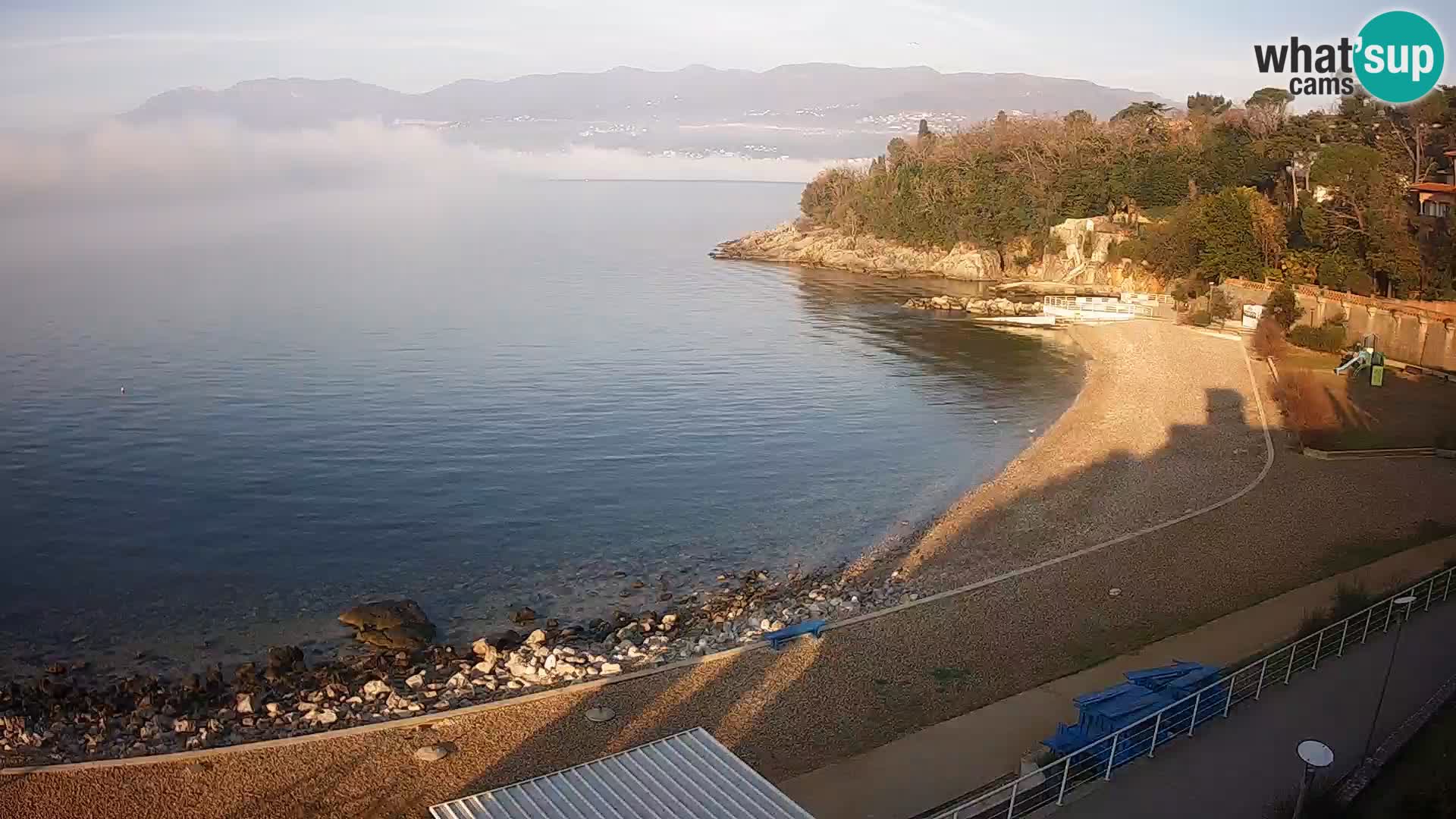 Rijeka Live webcam piscinas de playa Kantrida