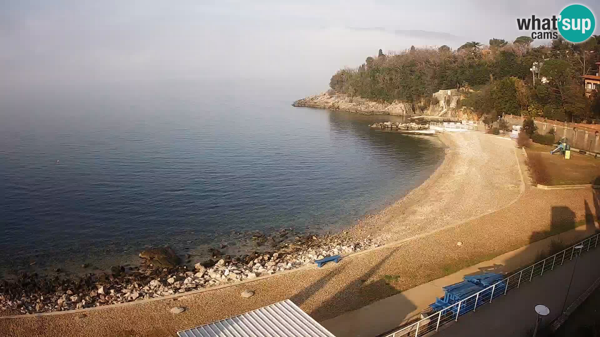 Rijeka Live webcam piscinas de playa Kantrida