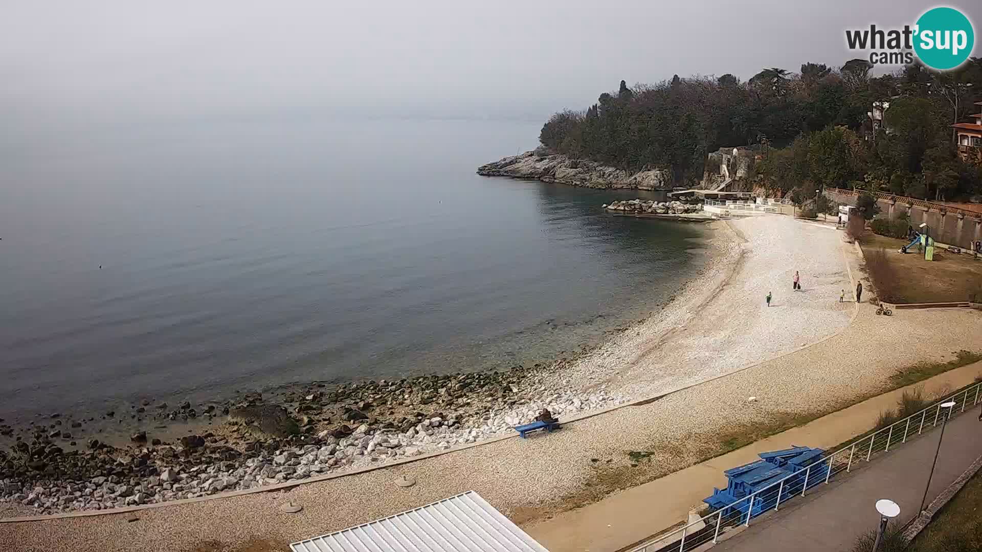 Rijeka Live webcam piscinas de playa Kantrida