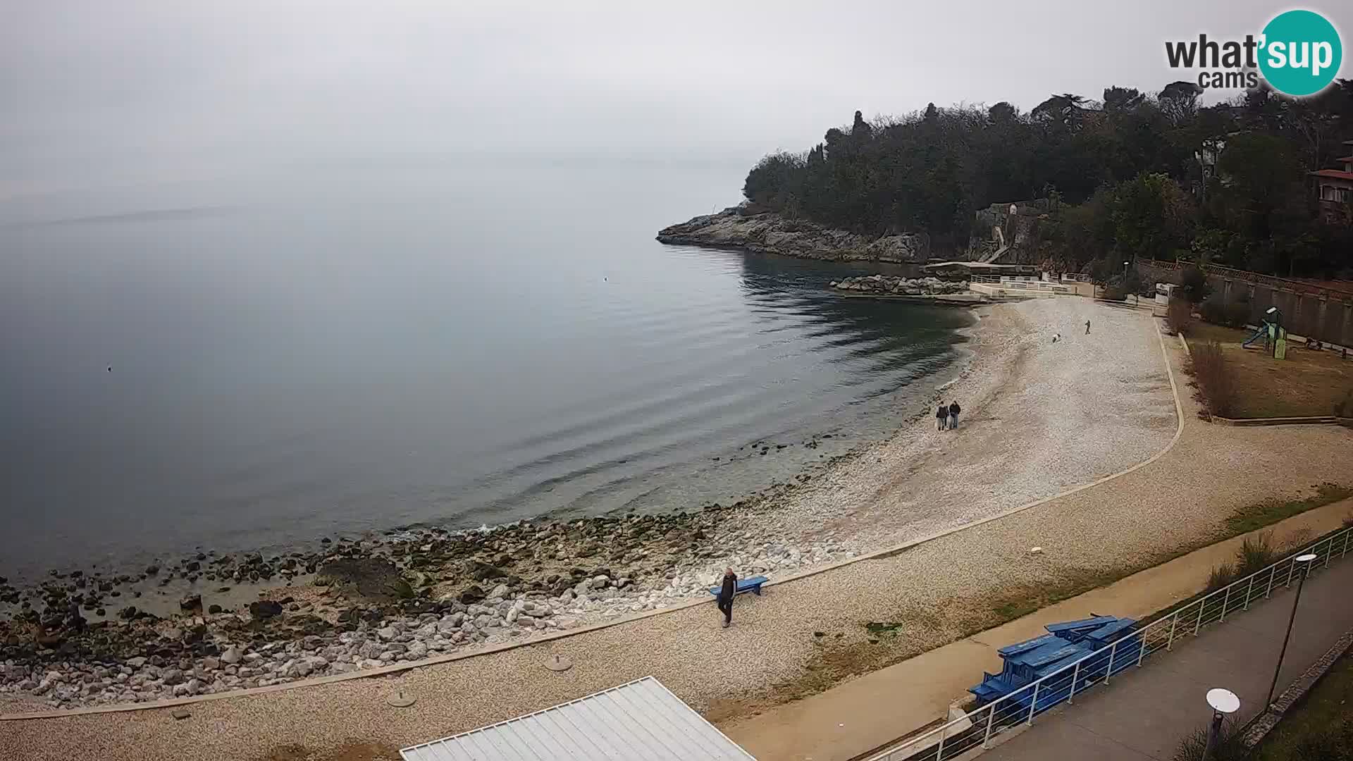 Rijeka Live webcam piscinas de playa Kantrida