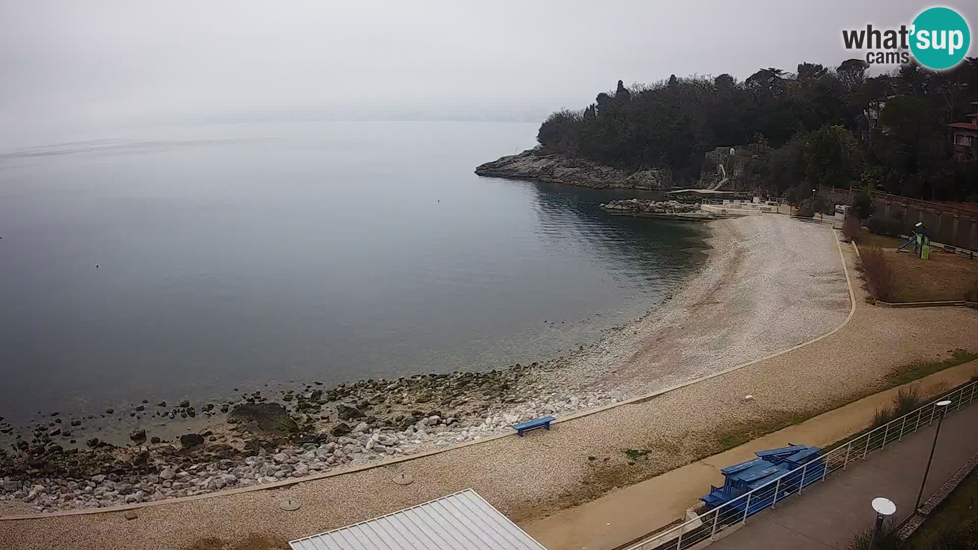 Reka Spletna kamera plaža pri Bazenih Kantrida