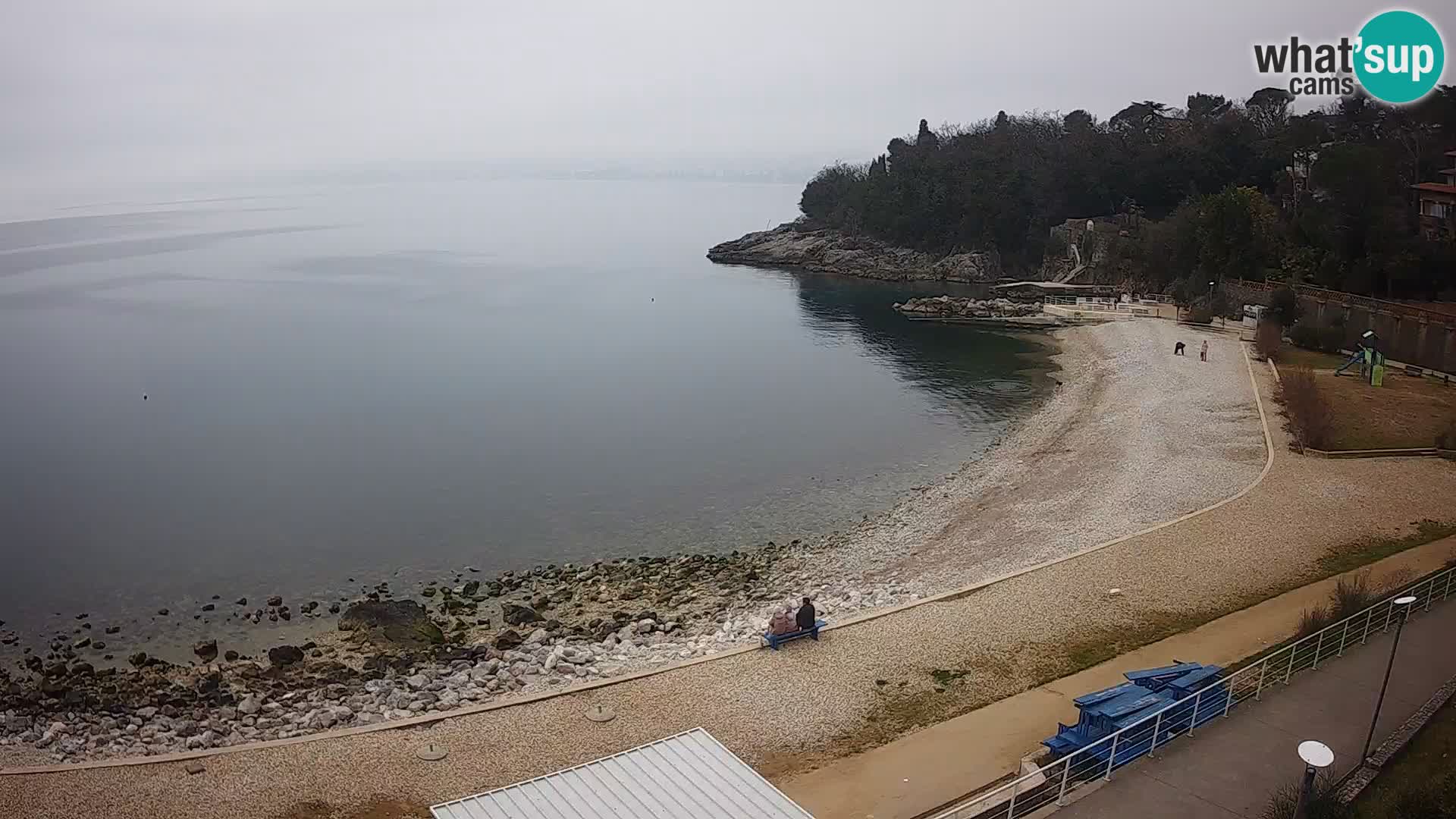 Reka Spletna kamera plaža pri Bazenih Kantrida