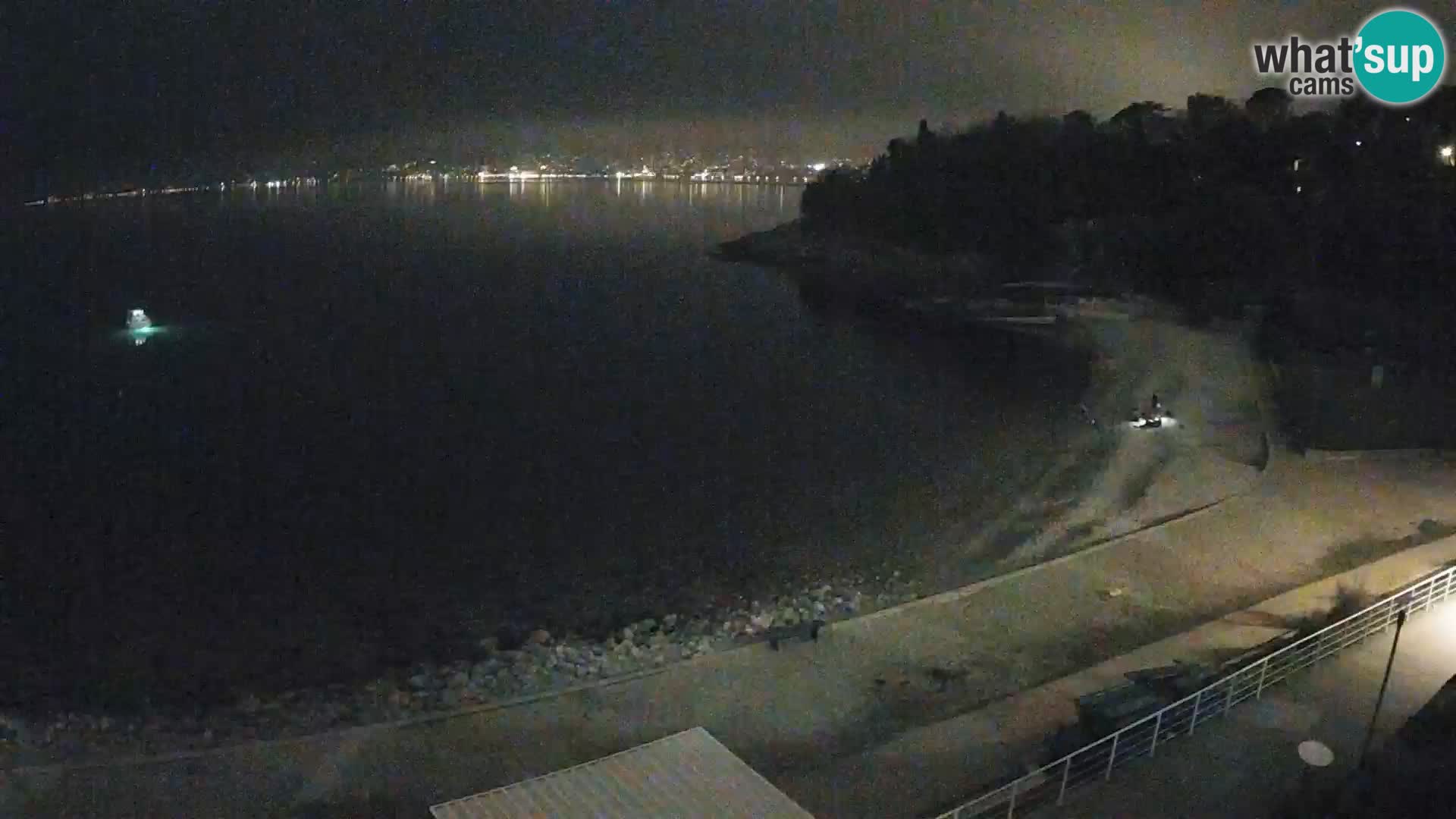 Reka Spletna kamera  plaža pri Bazenih Kantrida