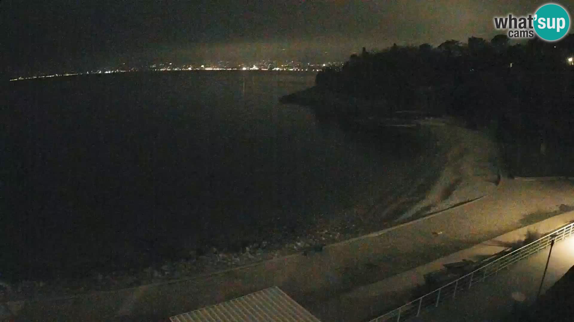 Rijeka web kamera plaža pri Bazenih Kantrida