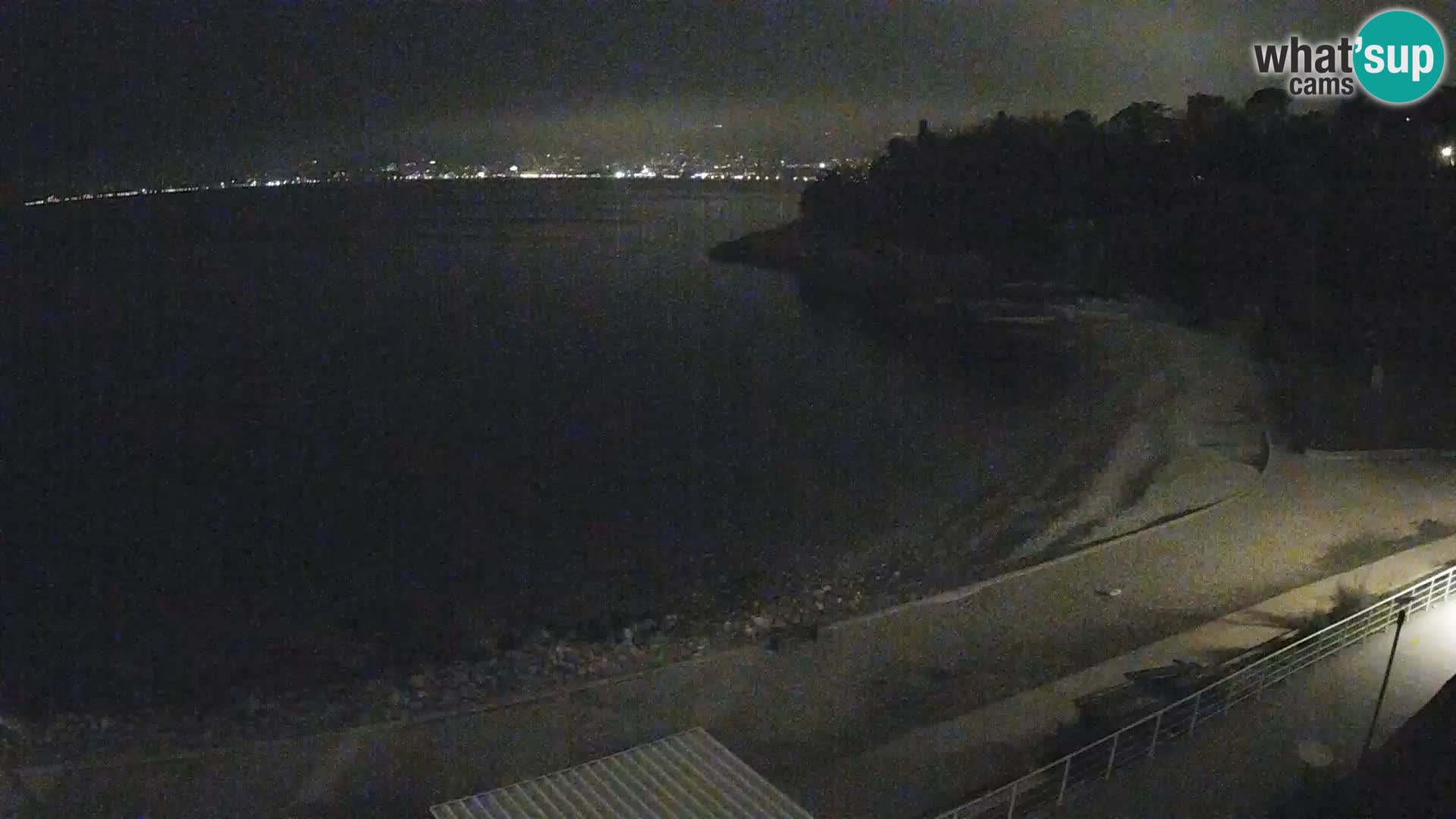 Reka Spletna kamera  plaža pri Bazenih Kantrida