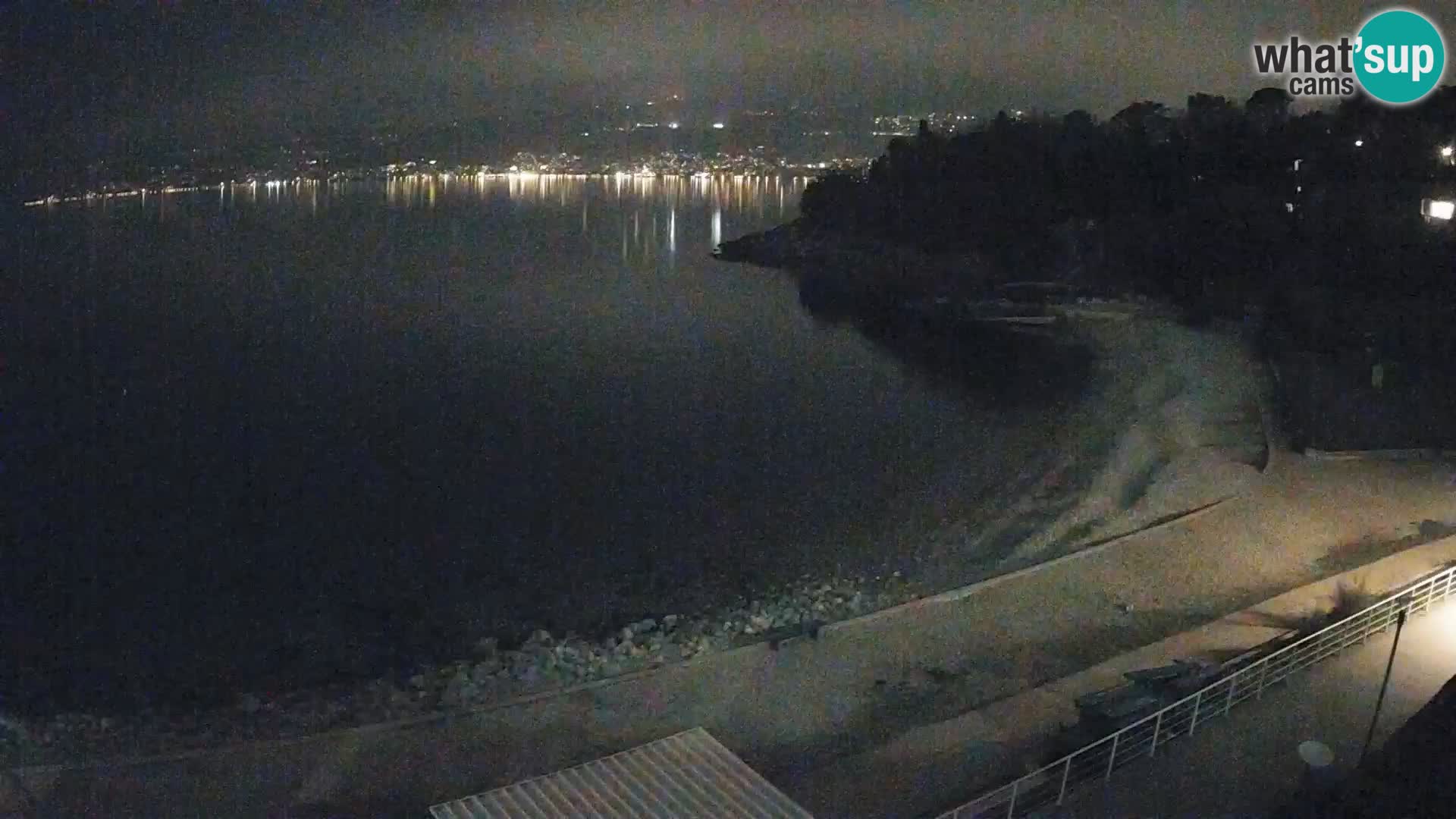 Rijeka web kamera plaža pri Bazenih Kantrida