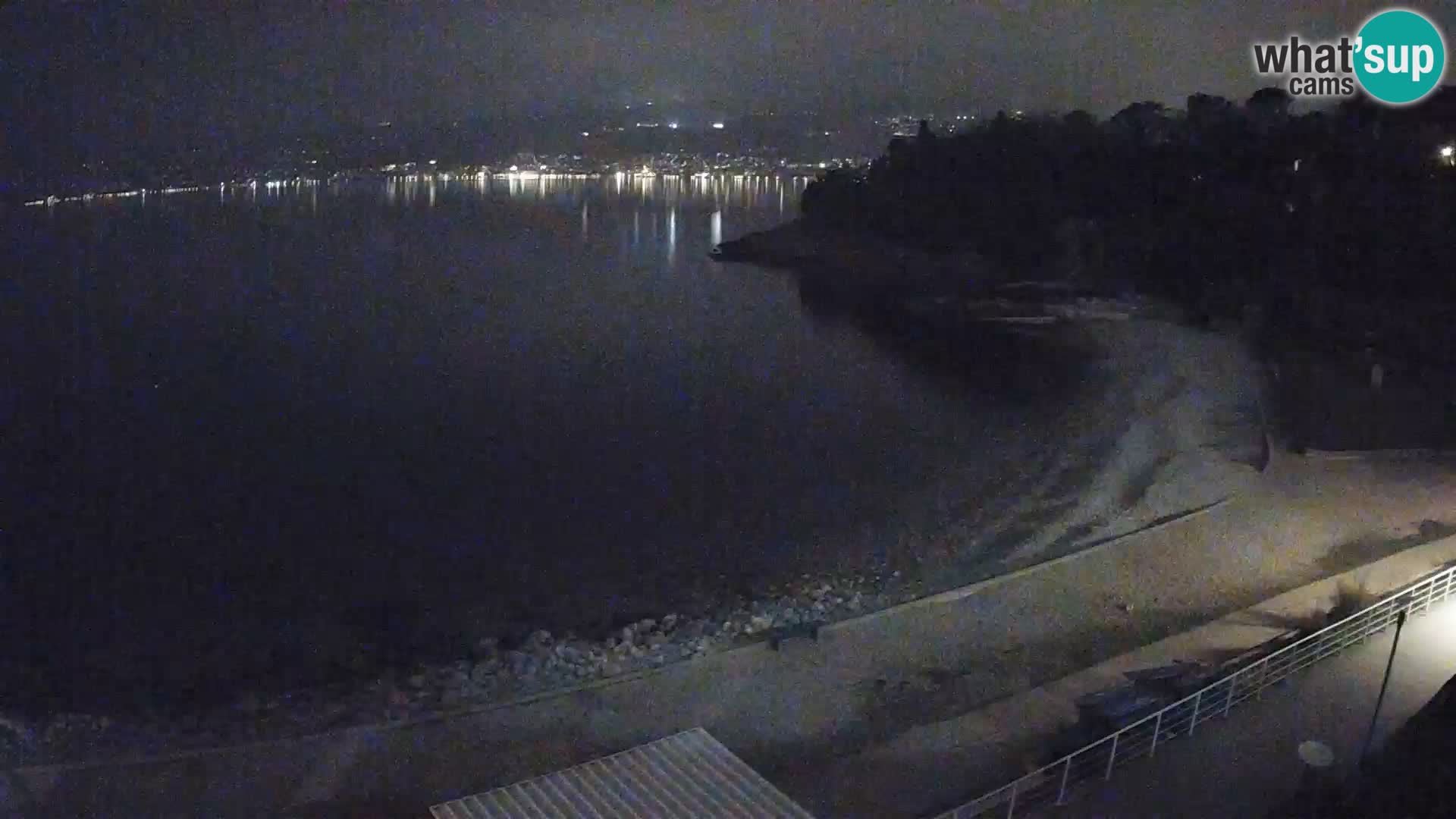 Rijeka web kamera plaža pri Bazenih Kantrida