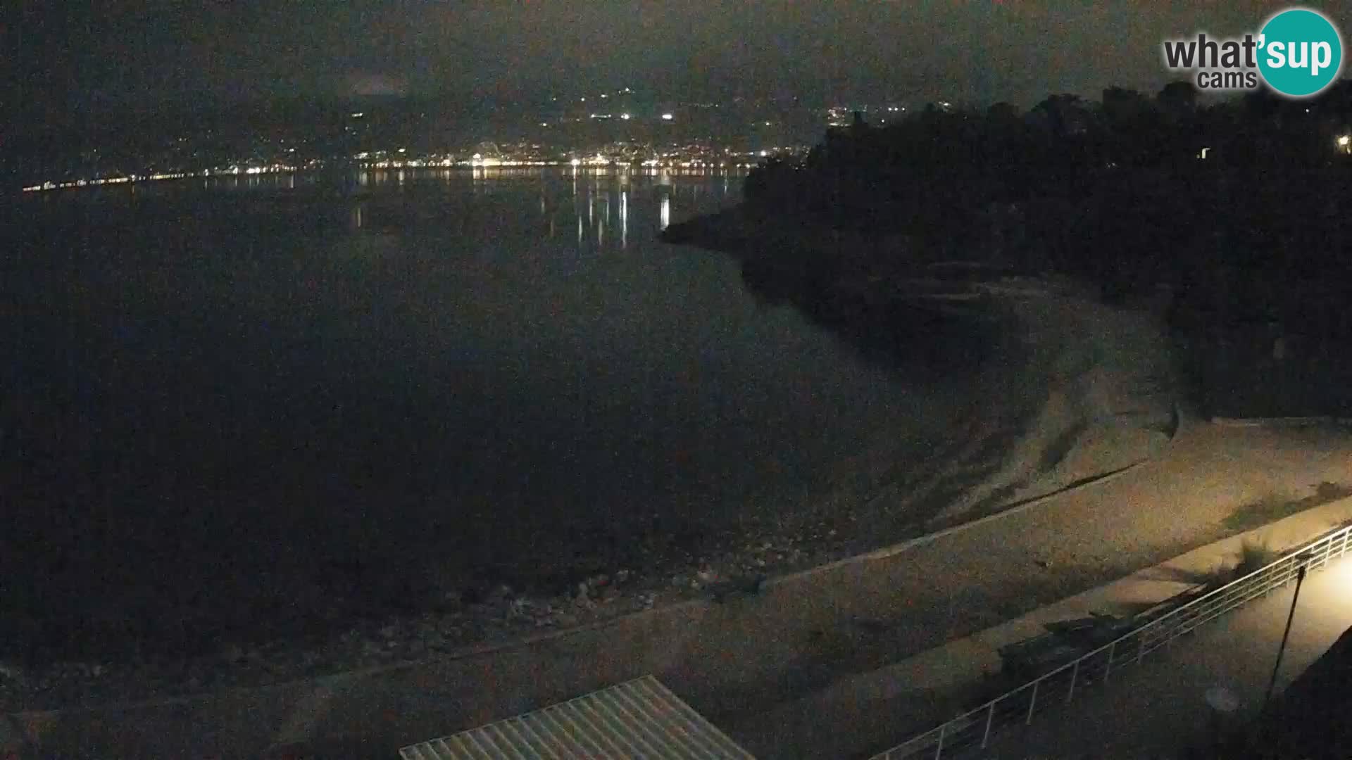 Rijeka web kamera plaža pri Bazenih Kantrida