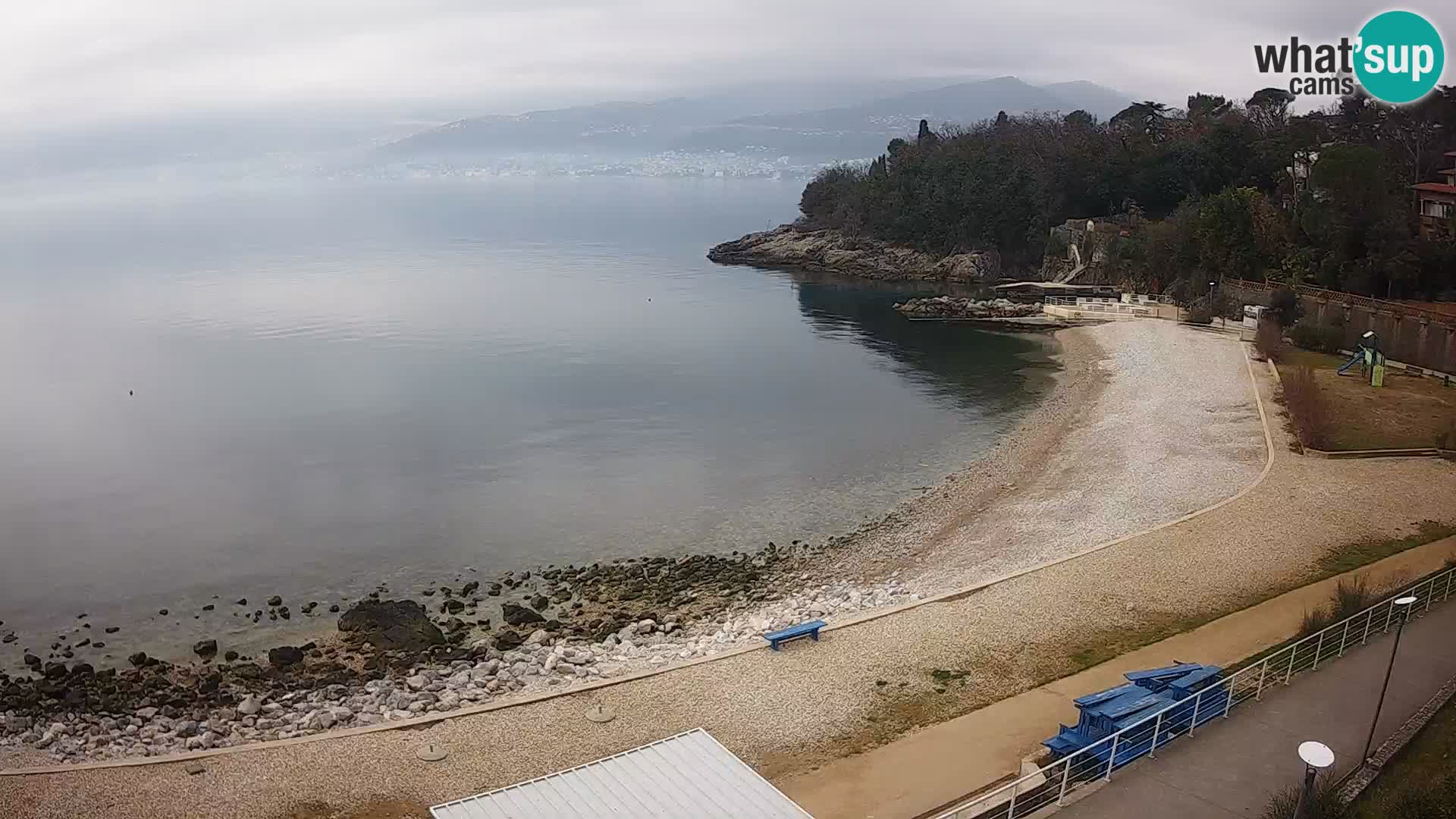 Rijeka Live webcam piscinas de playa Kantrida