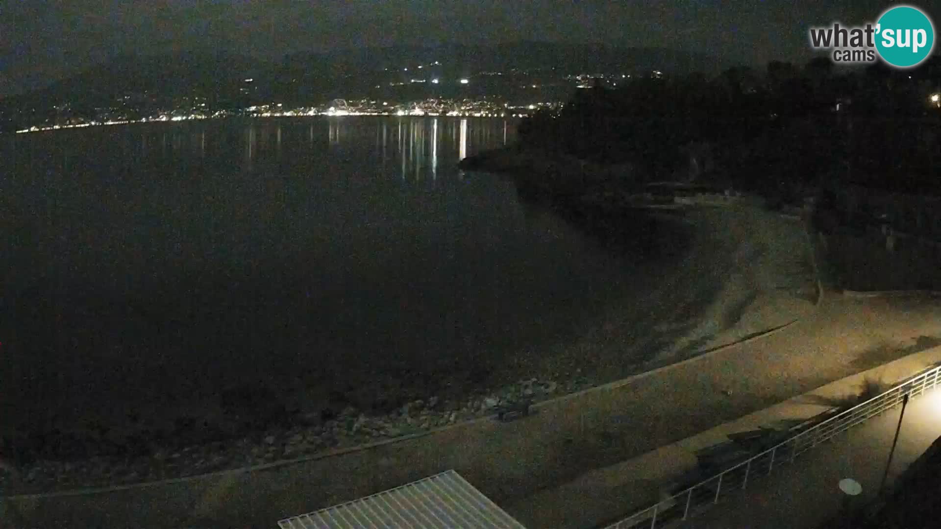 Rijeka web kamera plaža pri Bazenih Kantrida