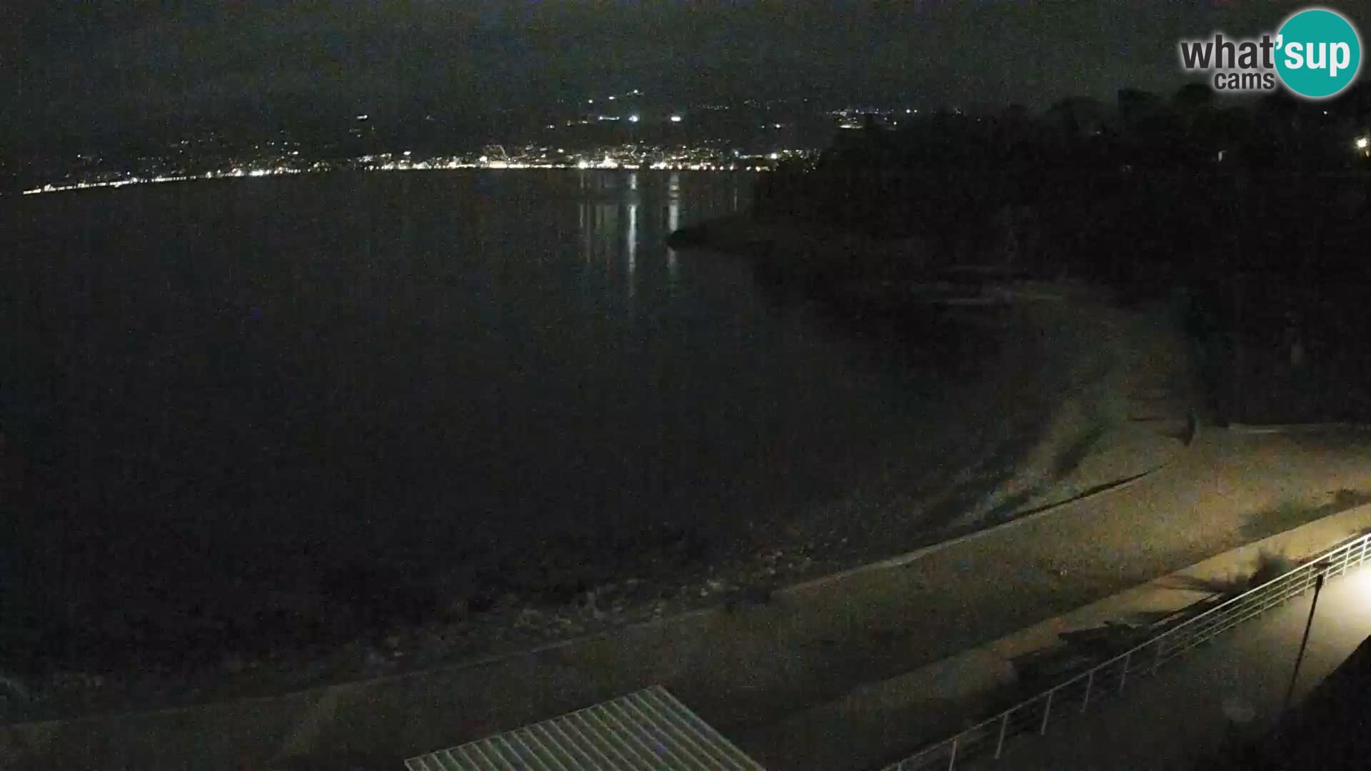 Rijeka web kamera plaža pri Bazenih Kantrida