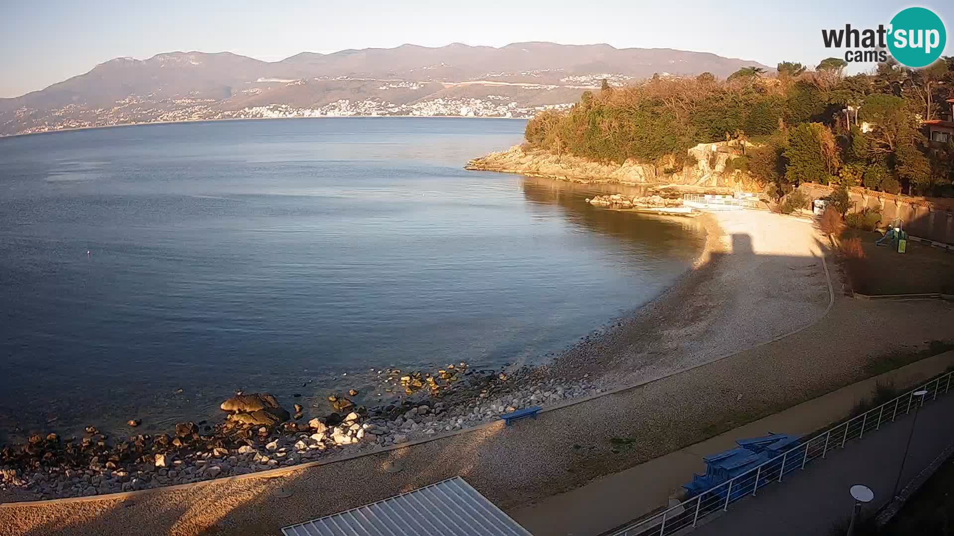 Rijeka Live webcam piscinas de playa Kantrida