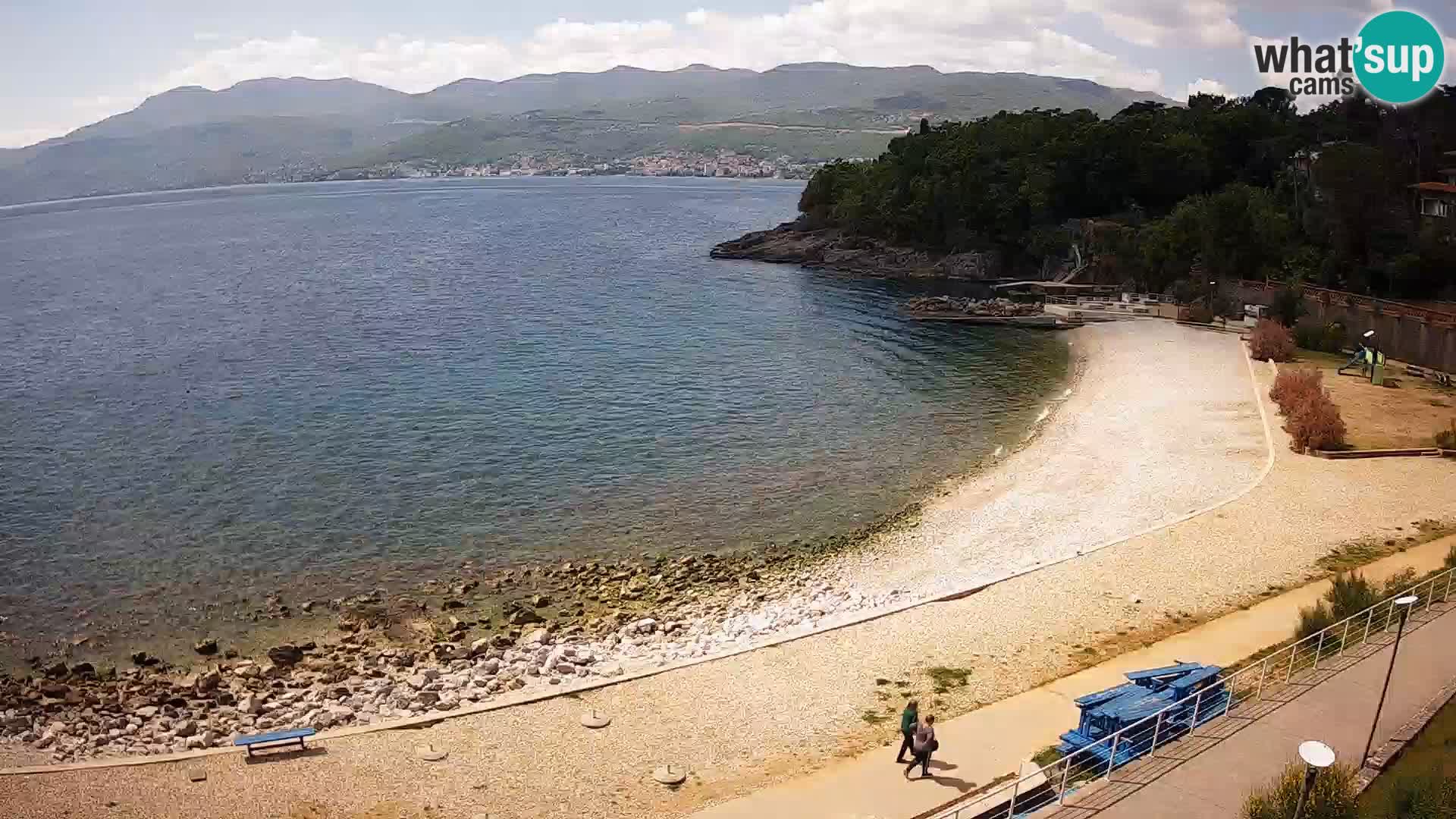 Reka Spletna kamera plaža pri Bazenih Kantrida