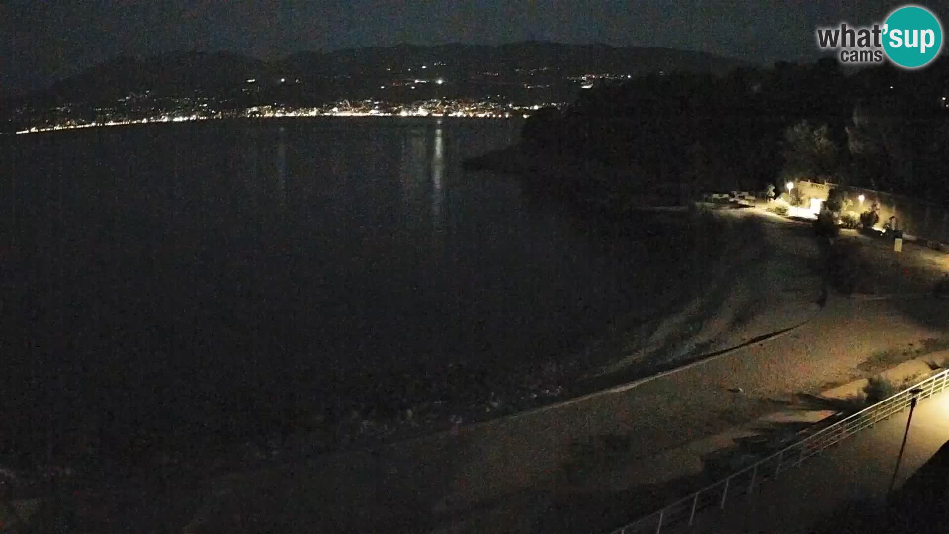 Reka Spletna kamera  plaža pri Bazenih Kantrida