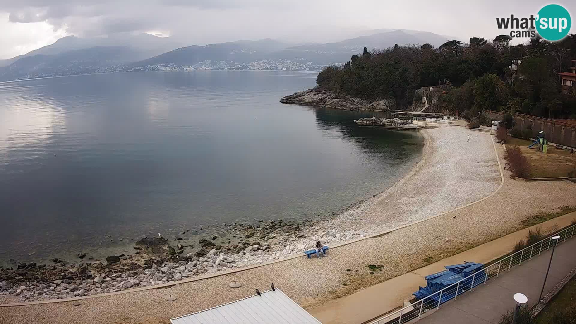 Rijeka Live webcam piscinas de playa Kantrida