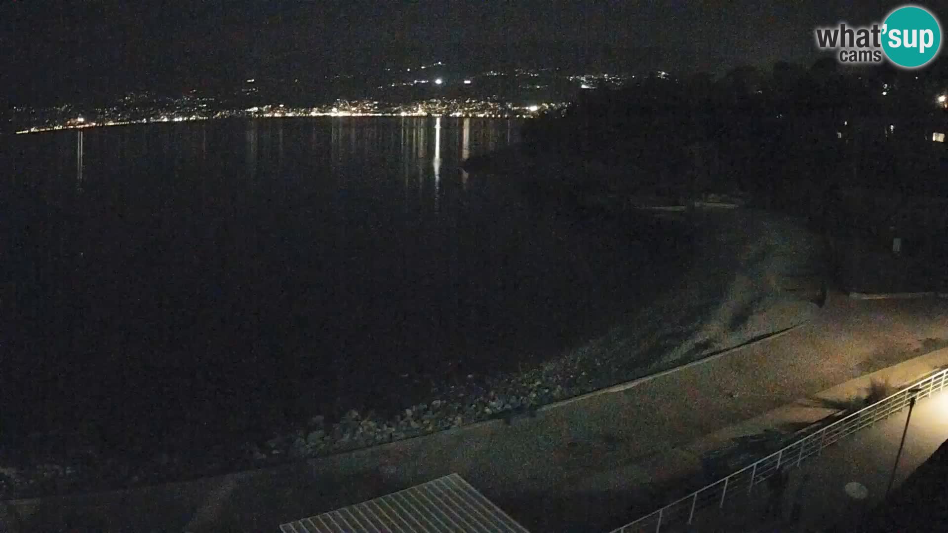 Rijeka web kamera plaža pri Bazenih Kantrida