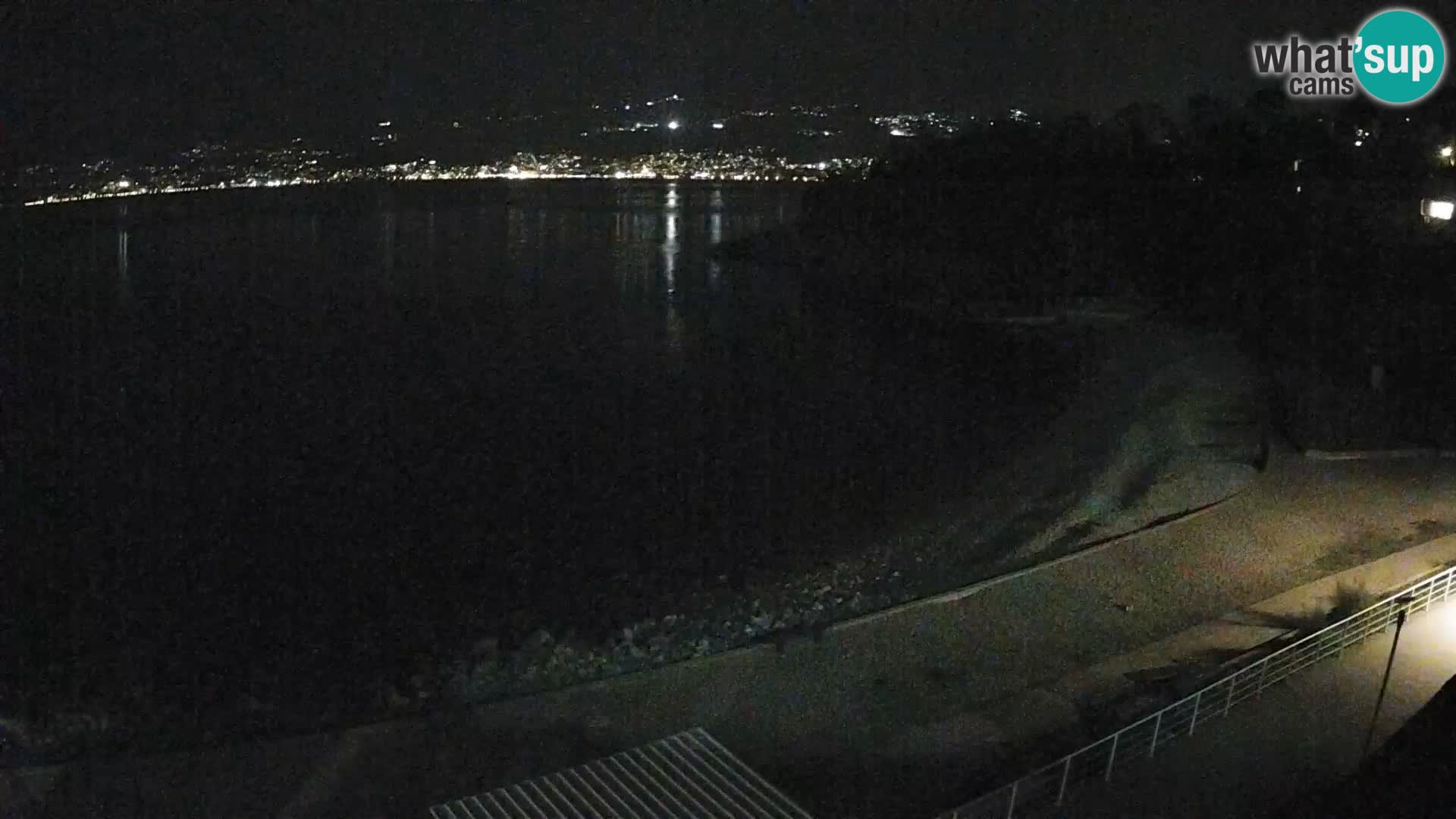 Rijeka web kamera plaža pri Bazenih Kantrida