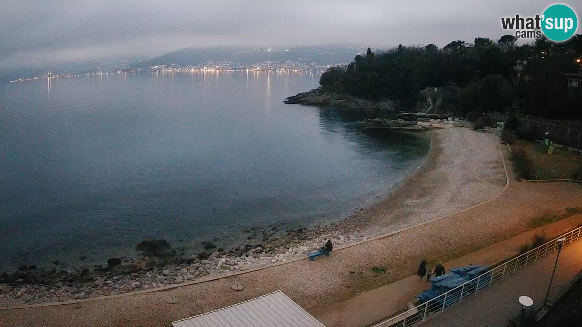 Rijeka Live webcam piscinas de playa Kantrida