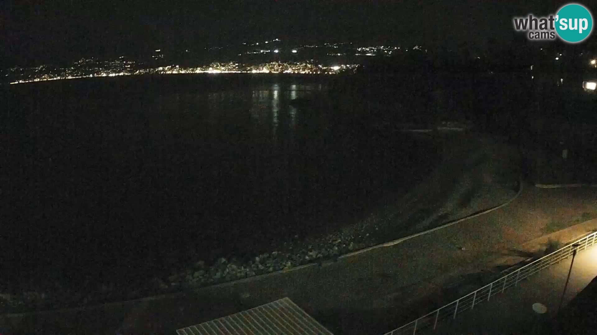 Reka Spletna kamera  plaža pri Bazenih Kantrida