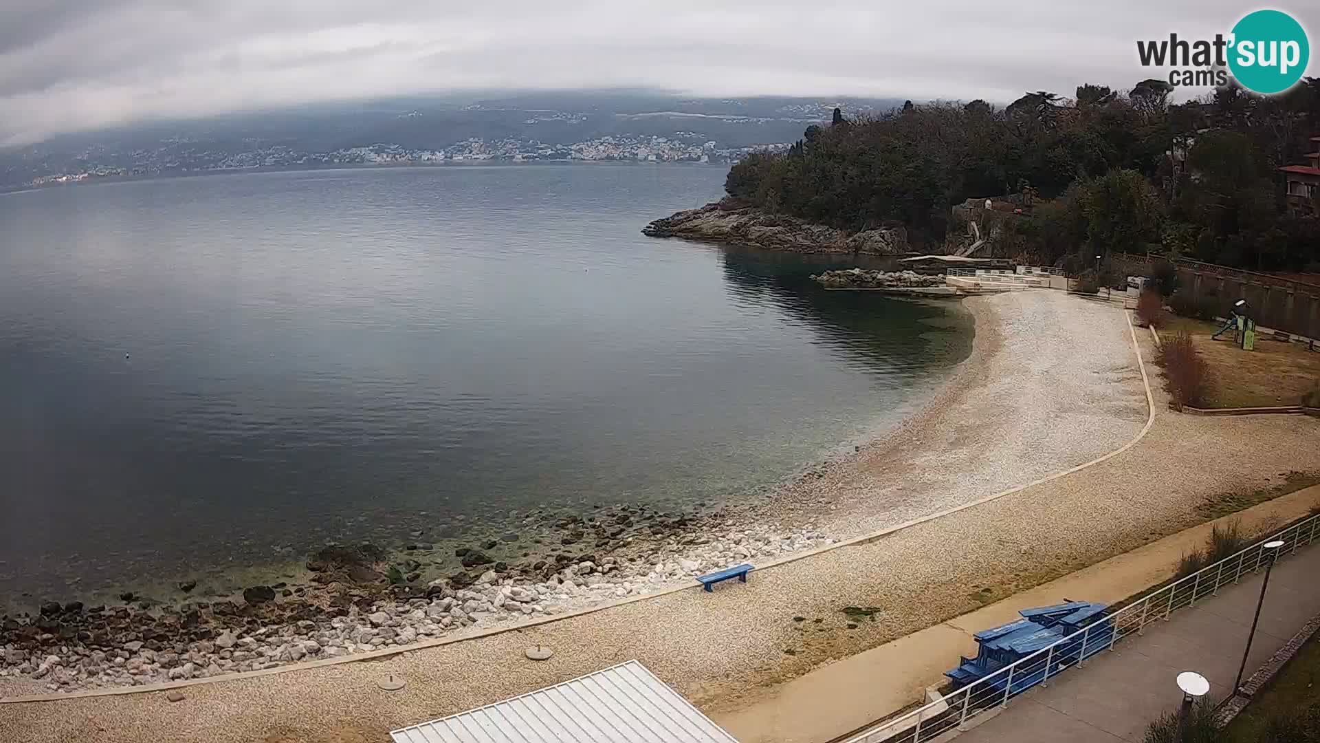 Rijeka Live webcam piscinas de playa Kantrida