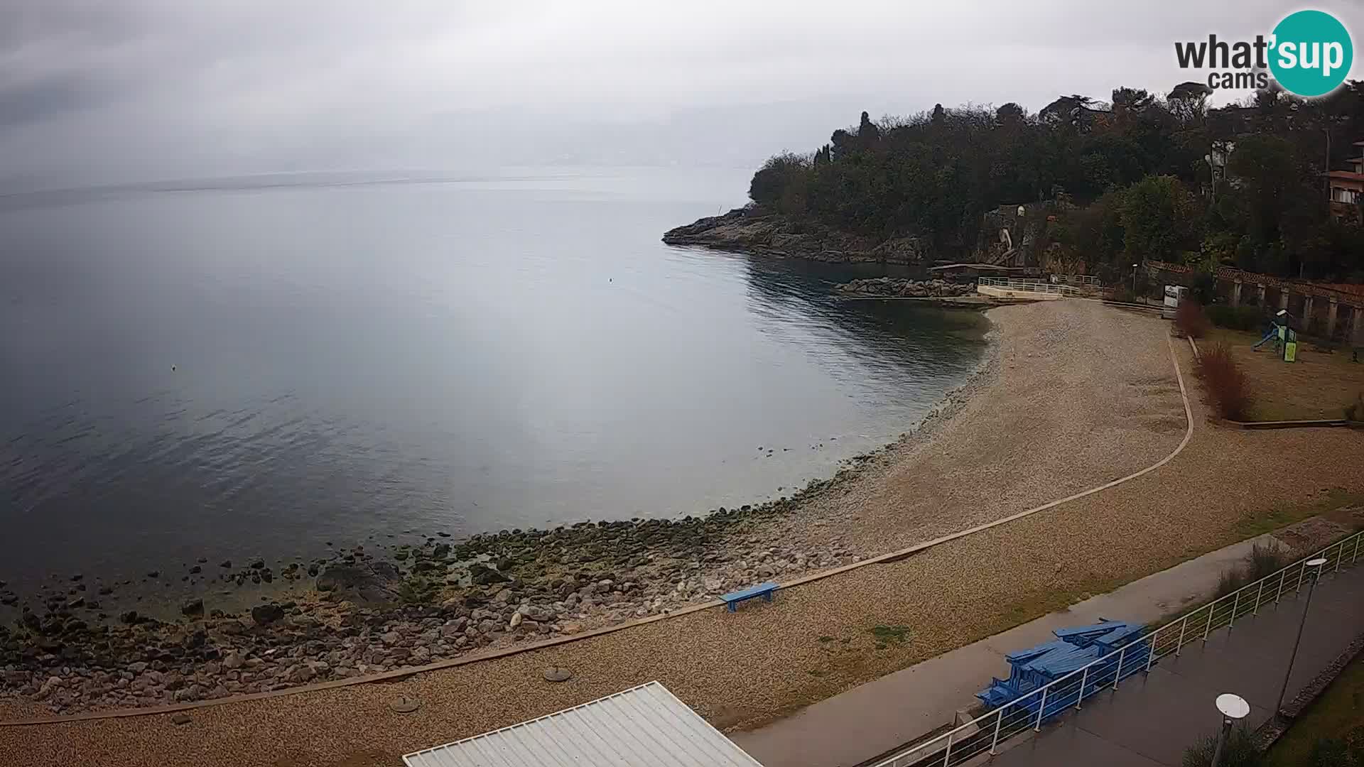 Rijeka Live webcam piscinas de playa Kantrida