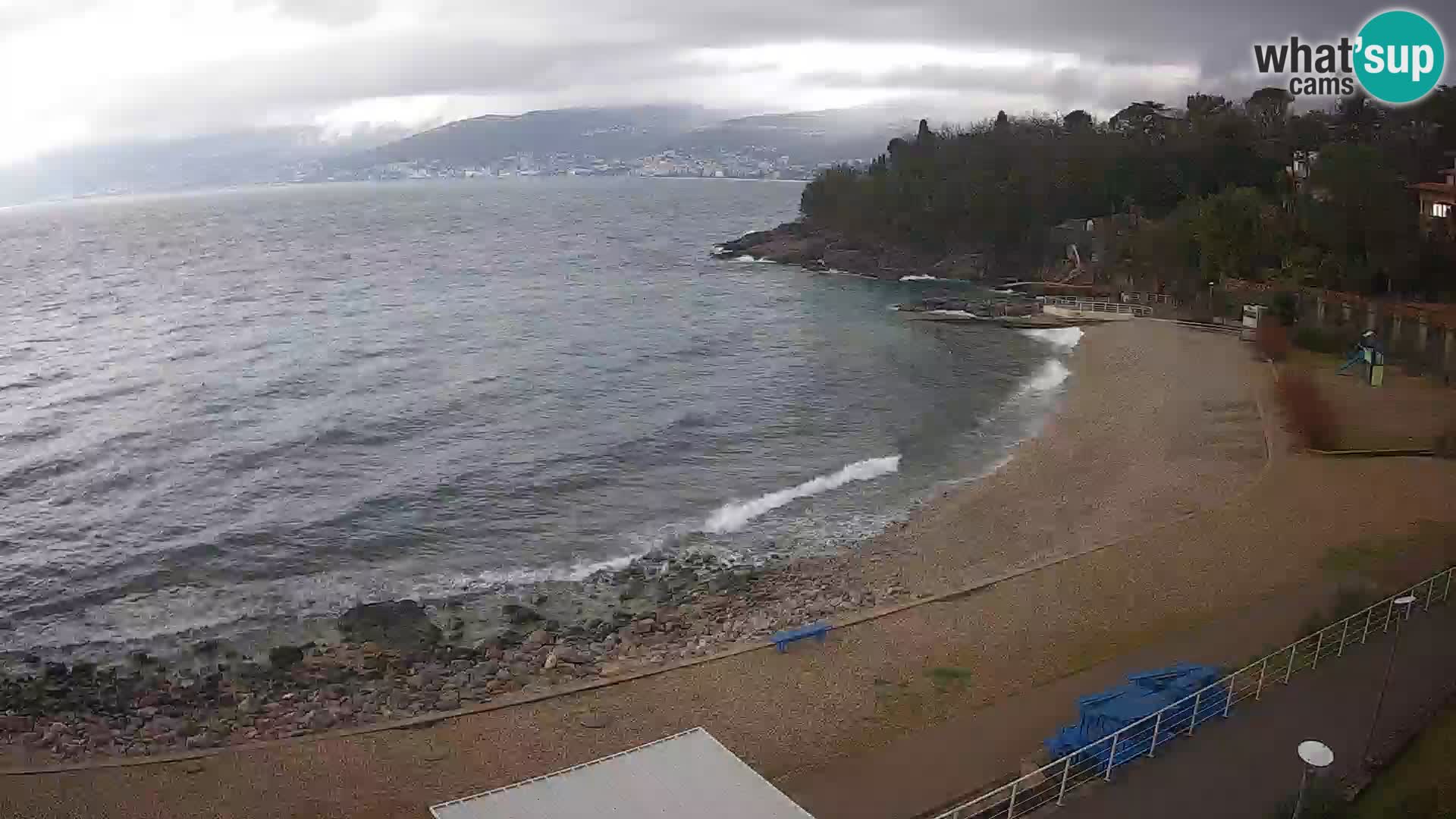 Rijeka Live webcam piscinas de playa Kantrida