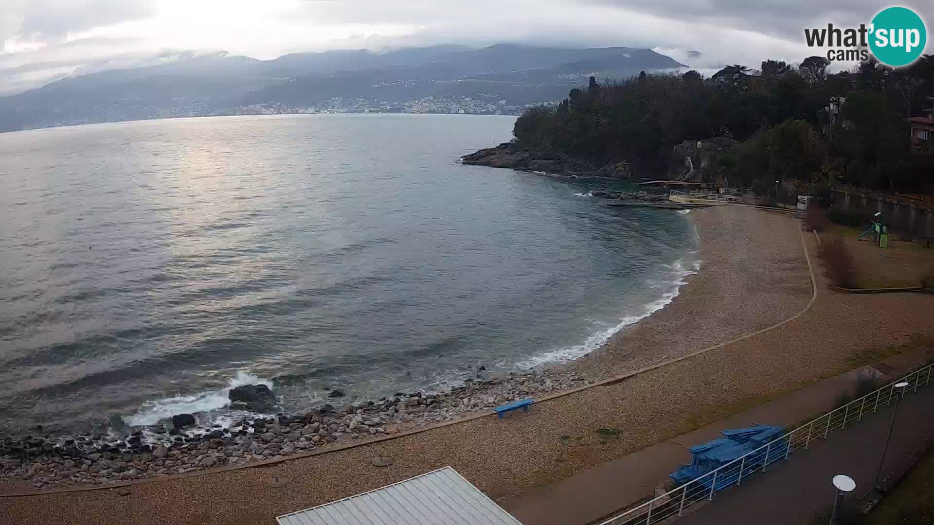 Rijeka Live webcam piscinas de playa Kantrida