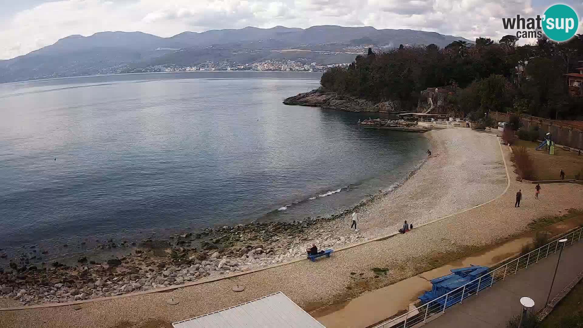 Rijeka Live webcam piscinas de playa Kantrida
