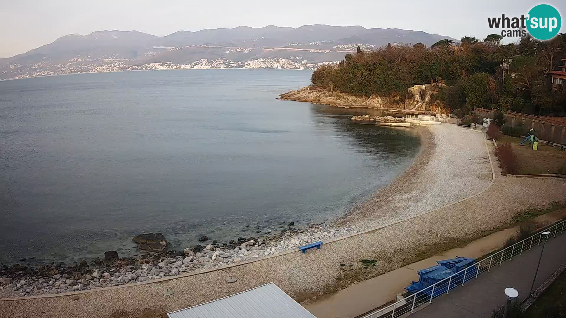 Rijeka Live webcam piscinas de playa Kantrida