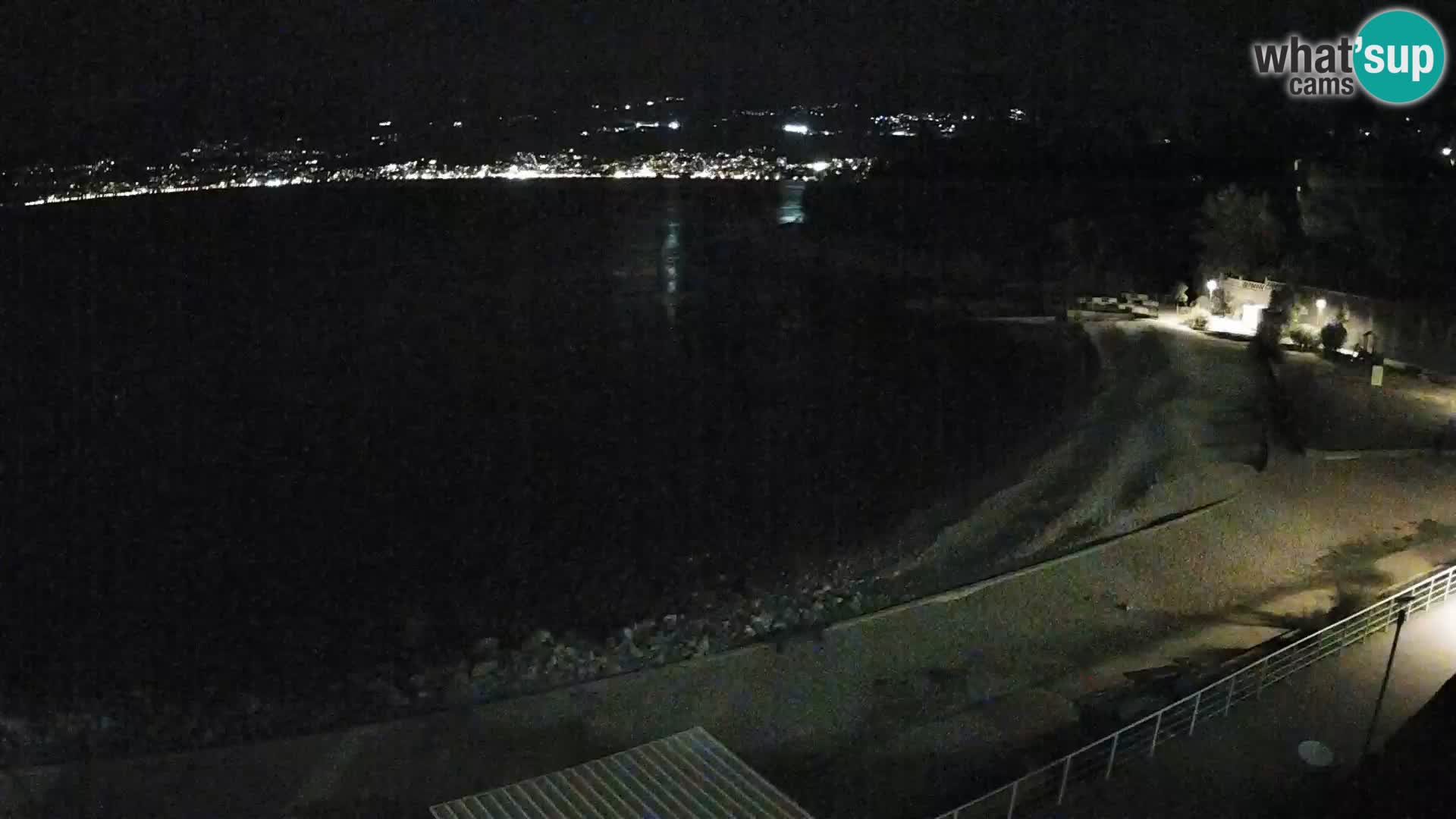 Rijeka web kamera plaža pri Bazenih Kantrida