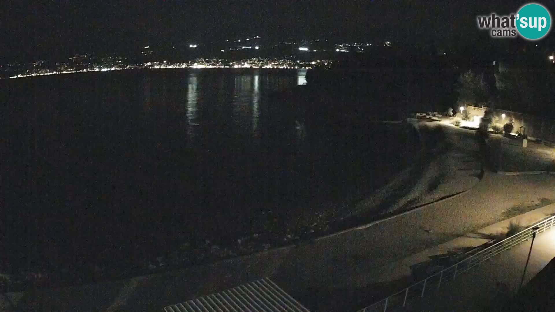 Rijeka web kamera plaža pri Bazenih Kantrida