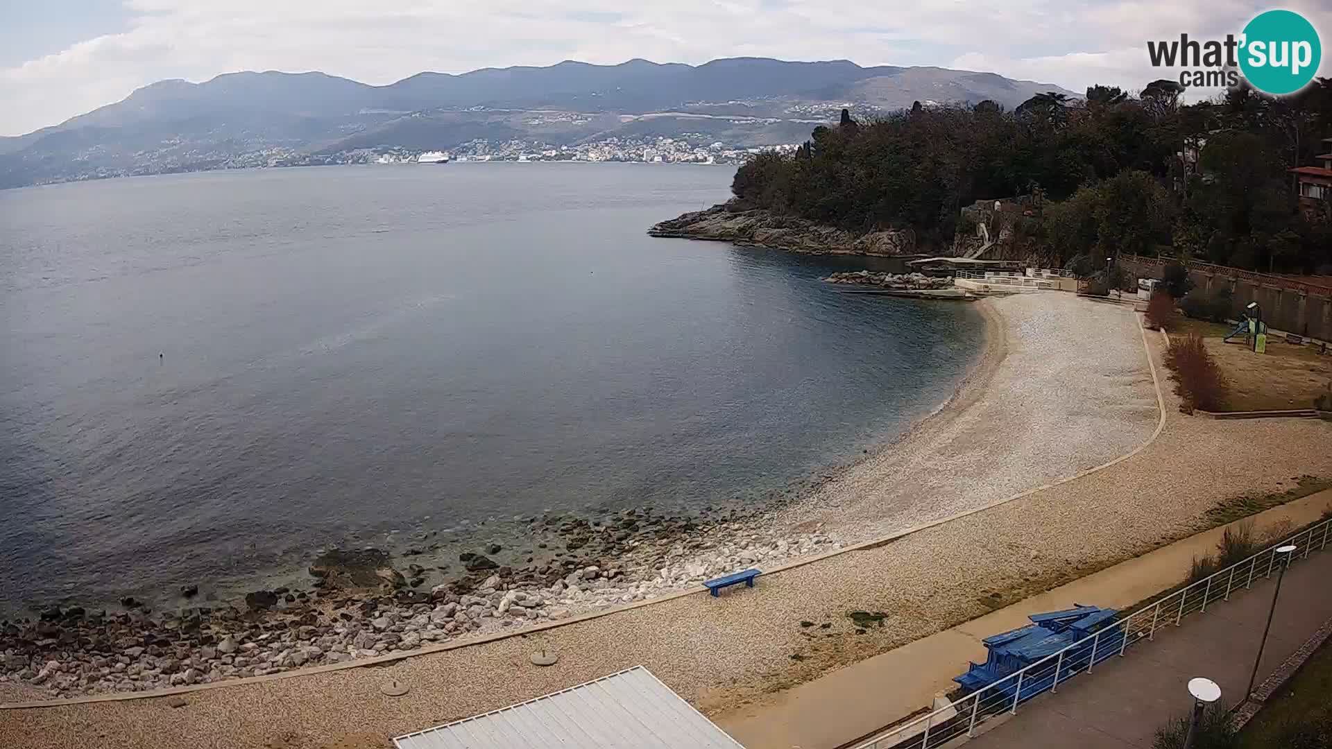 Rijeka Live webcam piscinas de playa Kantrida