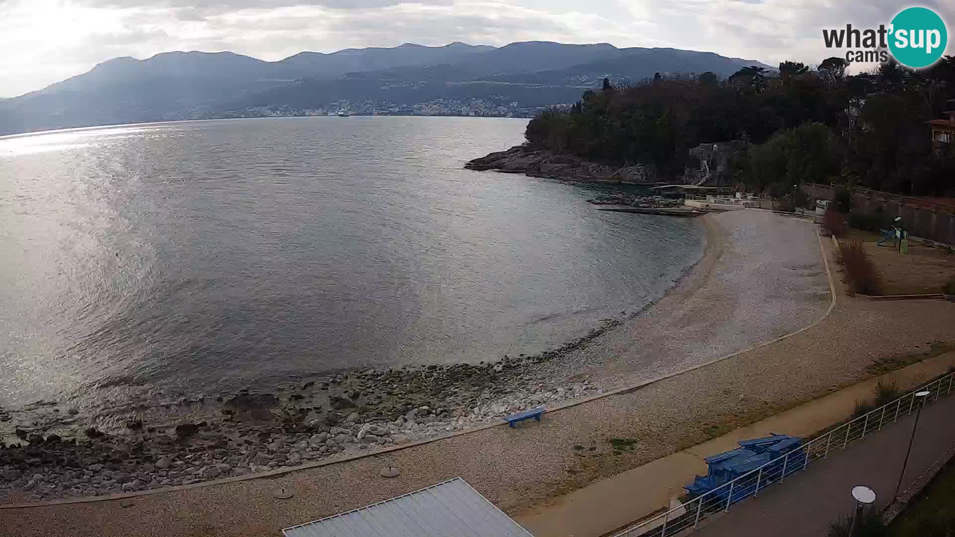 Rijeka Live webcam piscinas de playa Kantrida
