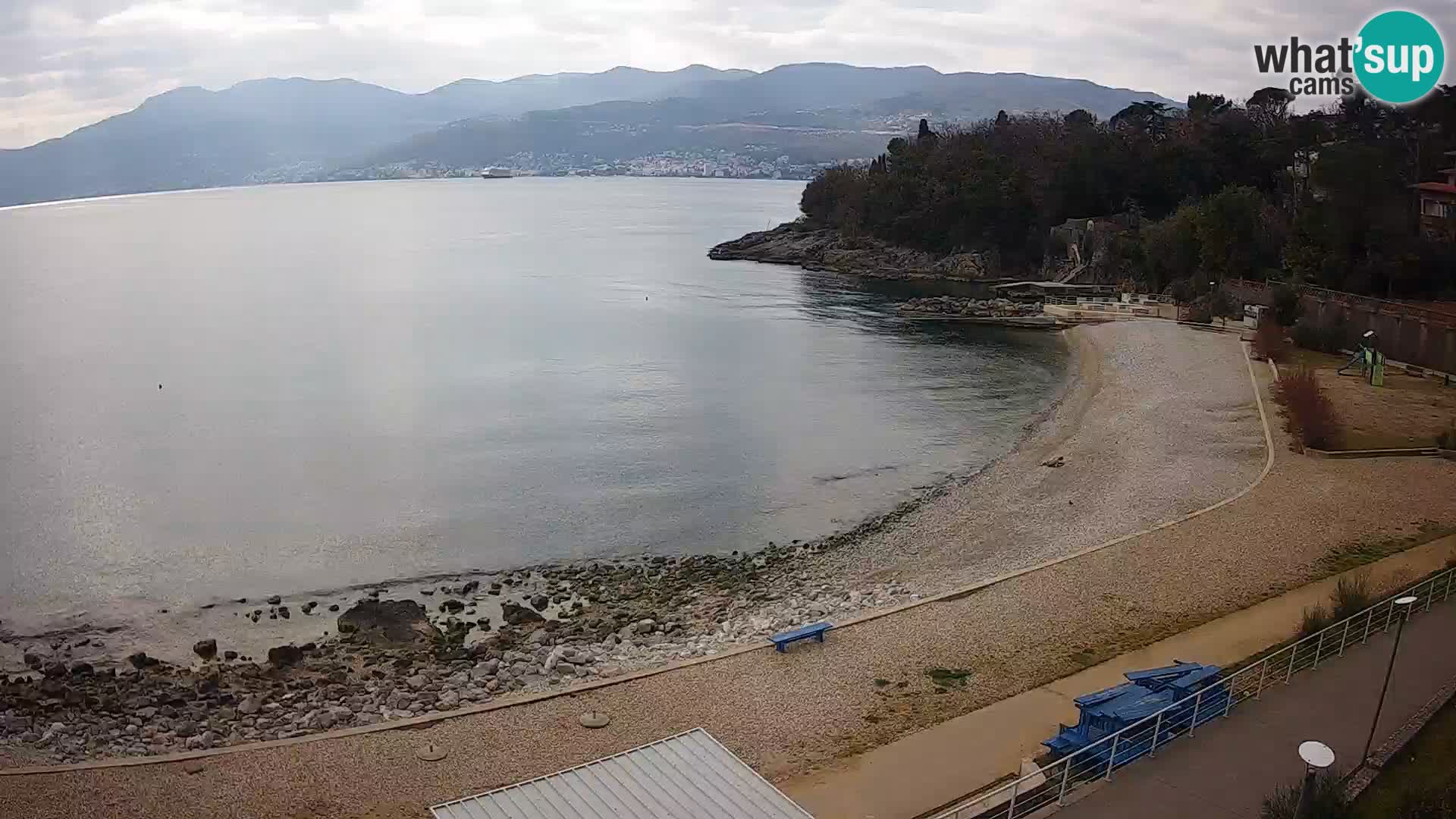 Rijeka Live webcam piscinas de playa Kantrida