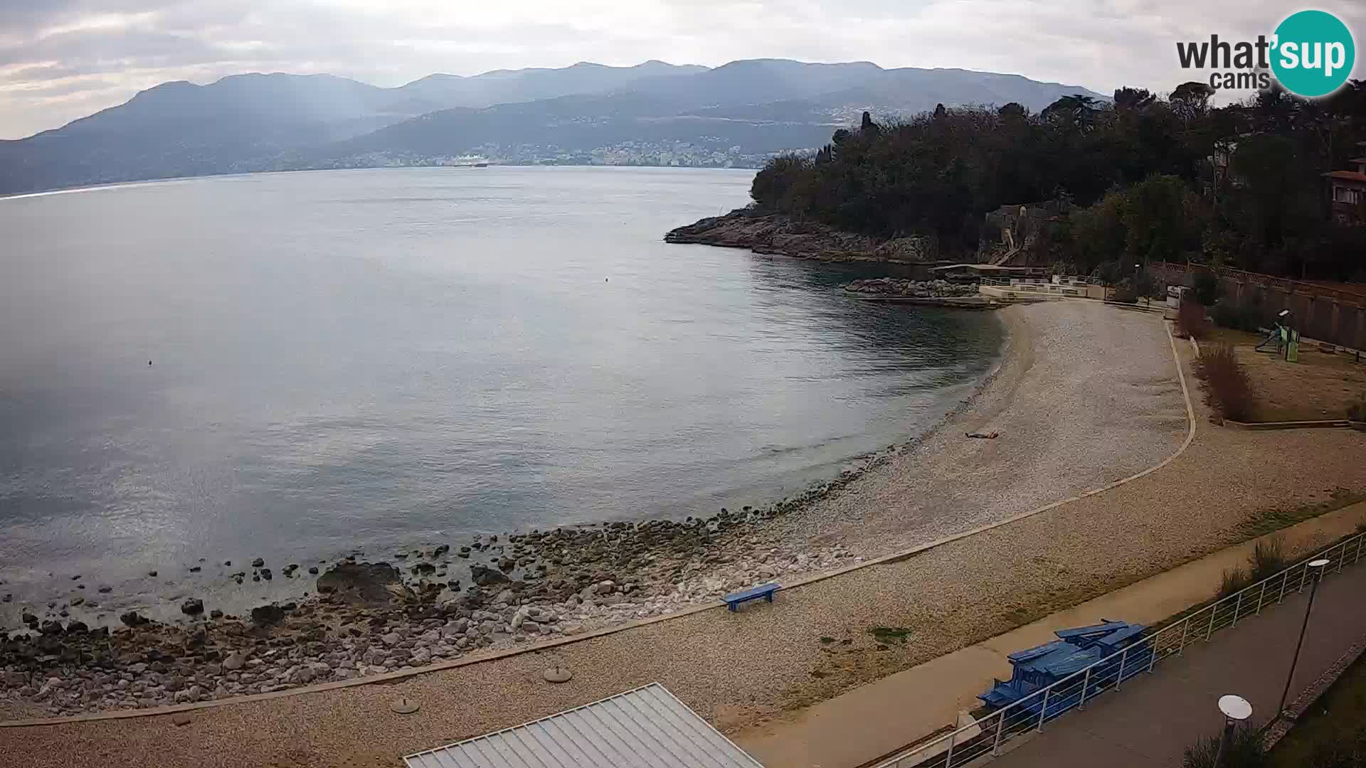 Rijeka Live webcam piscinas de playa Kantrida