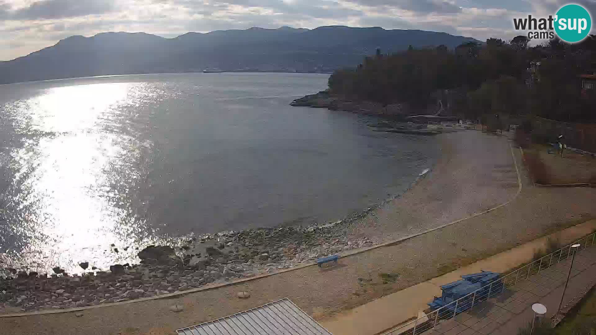 Reka Spletna kamera plaža pri Bazenih Kantrida