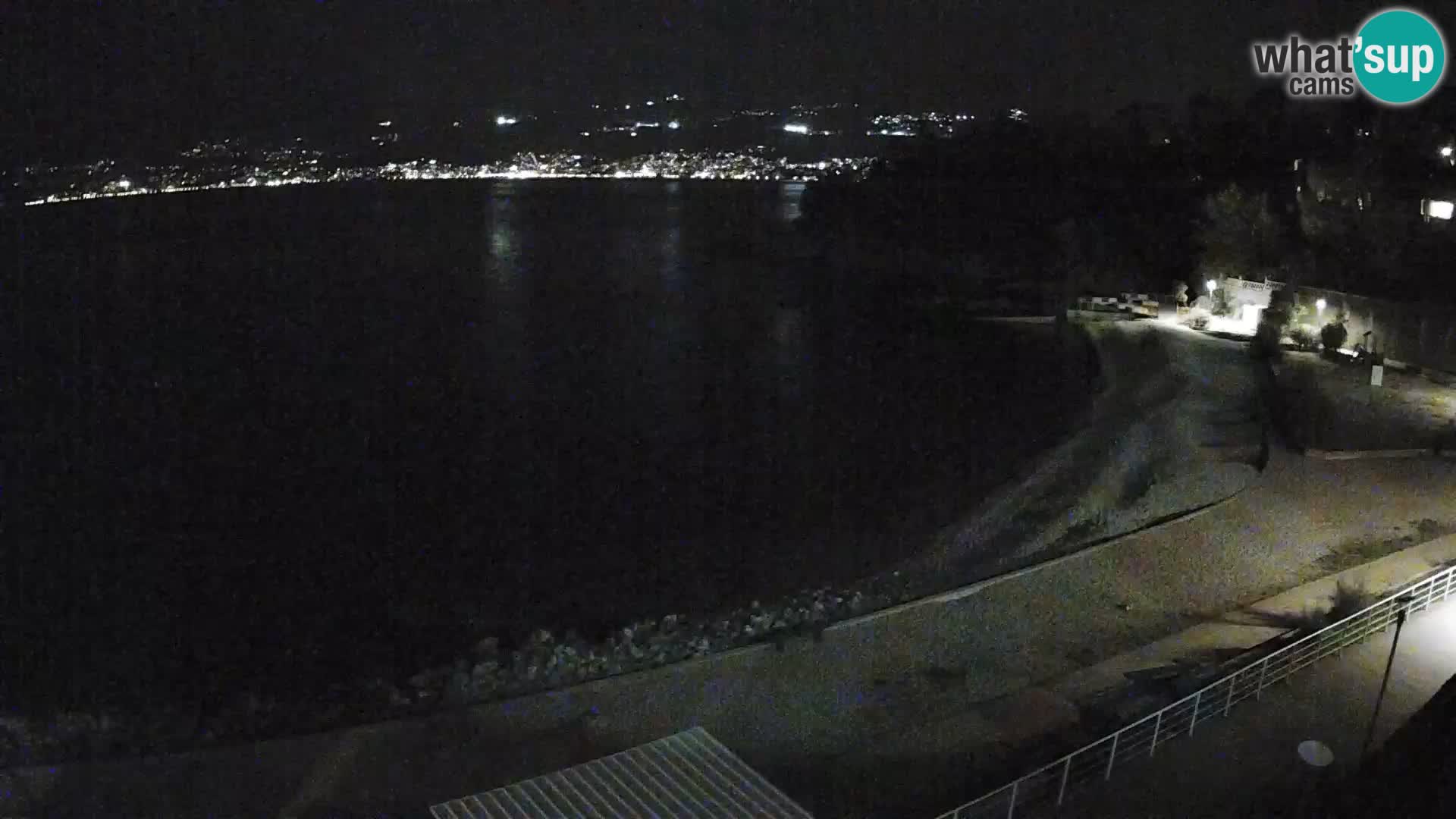 Rijeka web kamera plaža pri Bazenih Kantrida